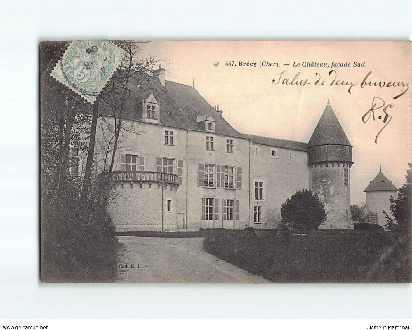 BRECY : Le Château - état - Sonstige & Ohne Zuordnung