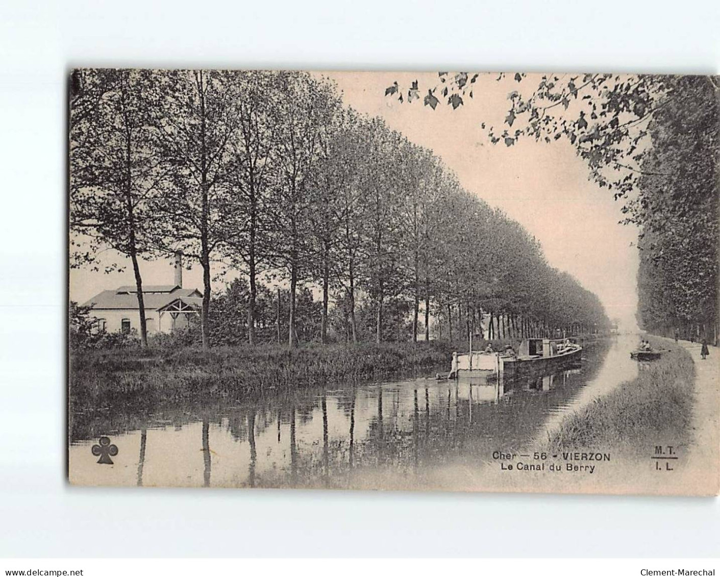 VIERZON : Le Canal Du Berry - état - Vierzon