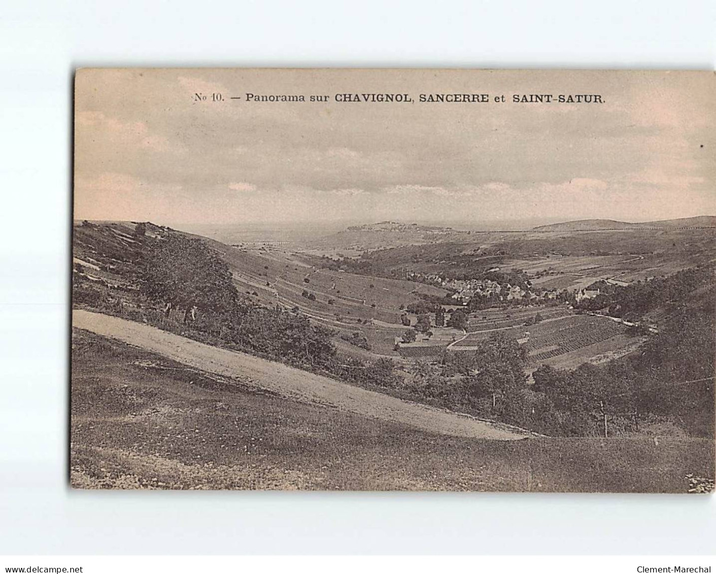 Panorama De CHAVIGNOL, SANCERRE Et SAINT-SATUR - état - Other & Unclassified