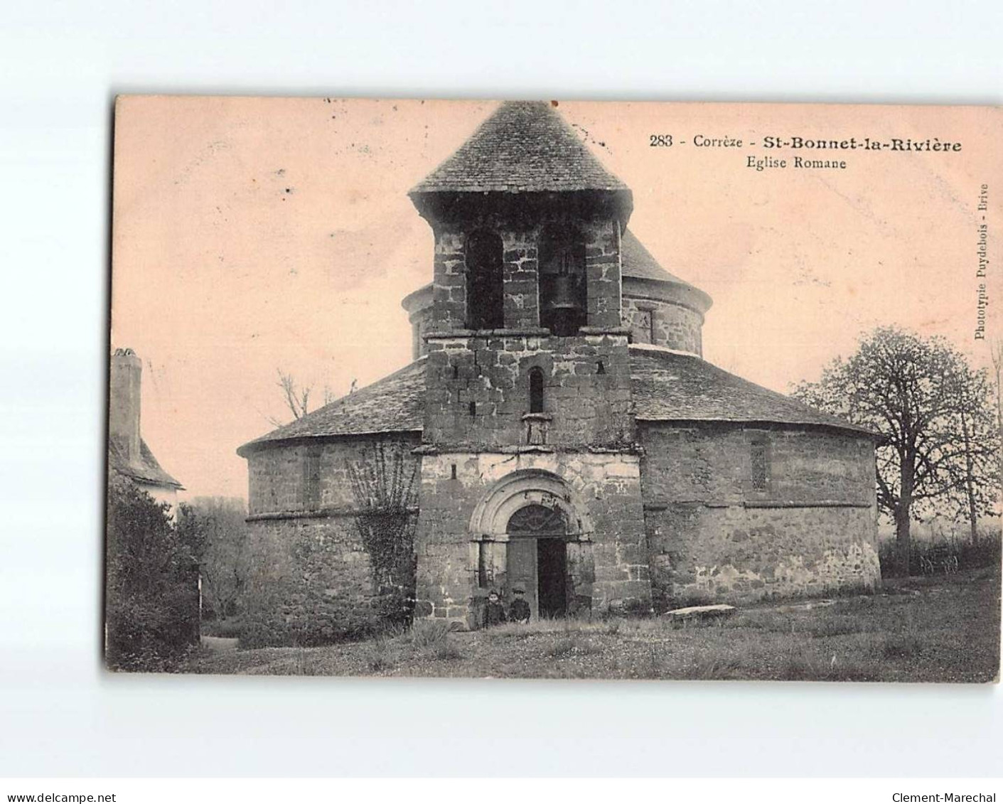 SAINT BONNET LA RIVIERE : Eglise Romane - état - Andere & Zonder Classificatie