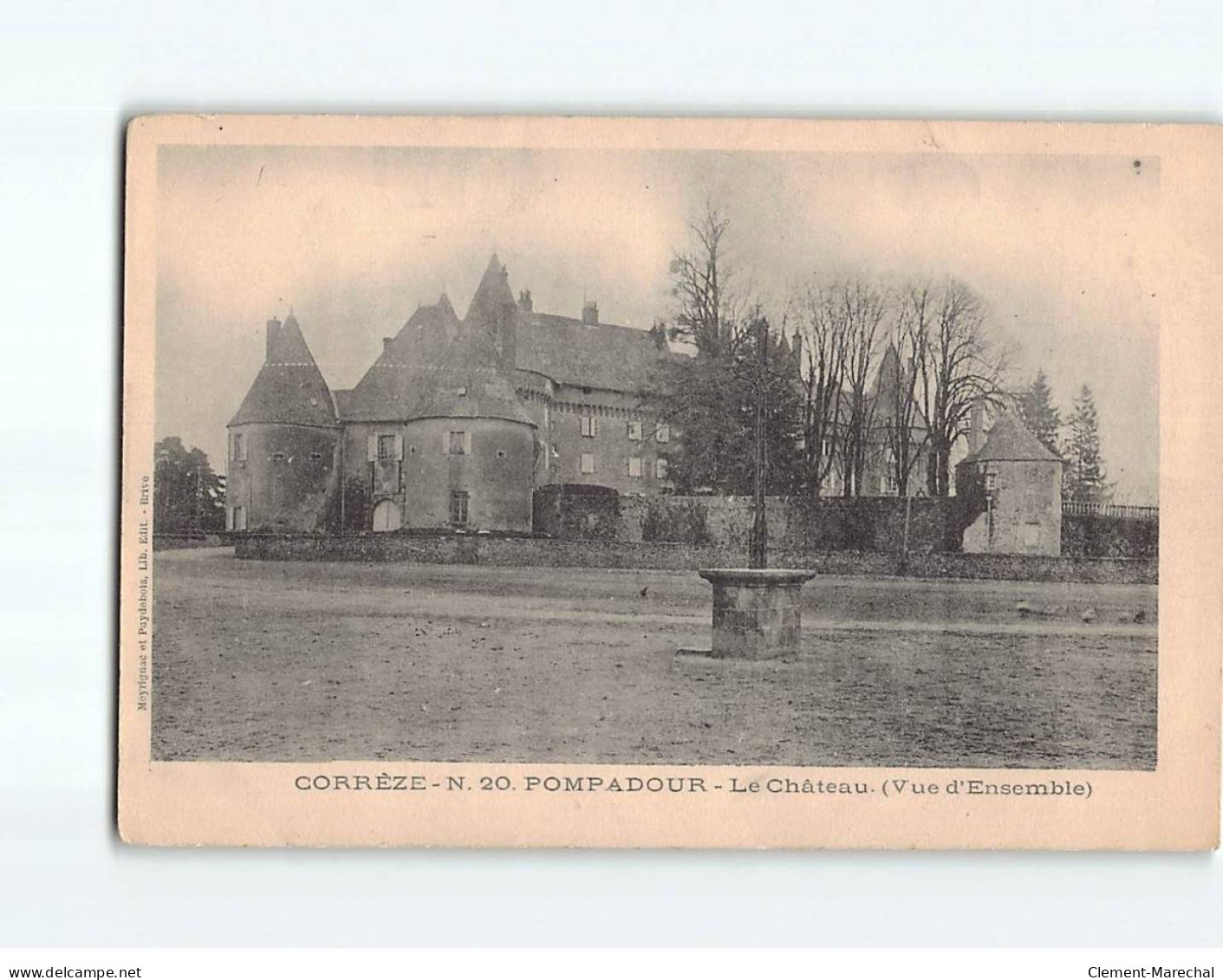 POMPADOUR : Le Château - état - Autres & Non Classés