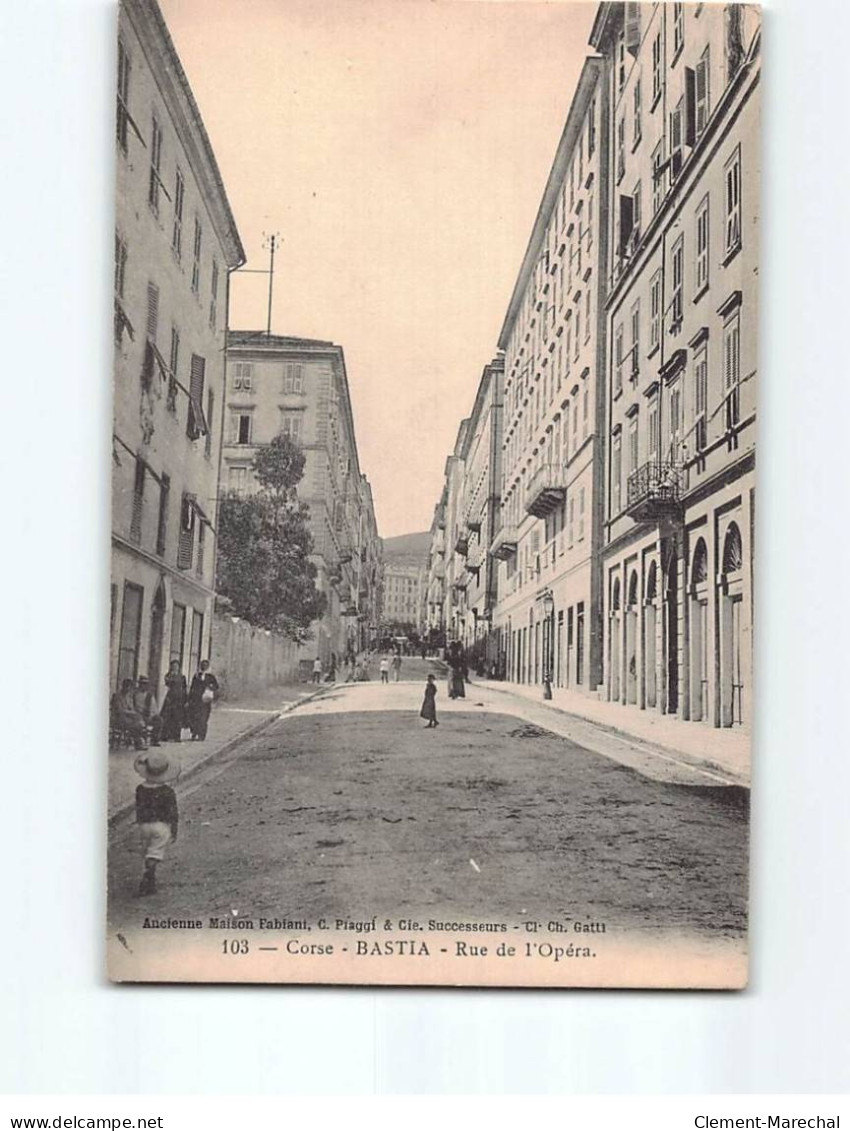 BASTIA : Rue De L'Opéra - Très Bon état - Bastia