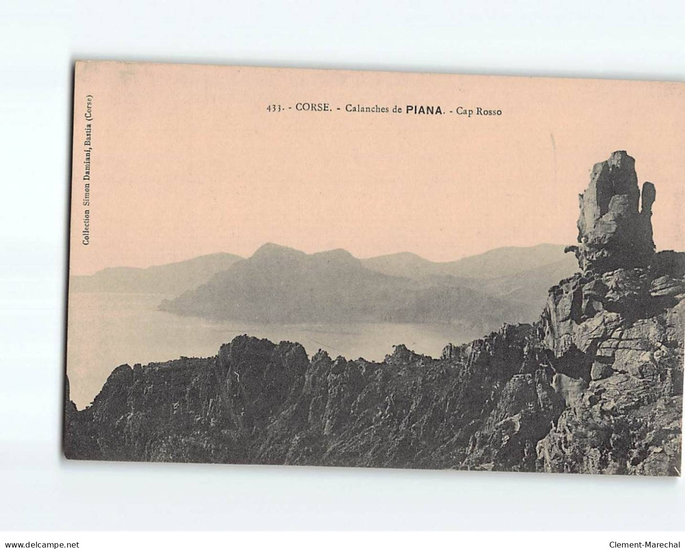 Calanches De PIANA : Cap Rosso - Très Bon état - Sonstige & Ohne Zuordnung