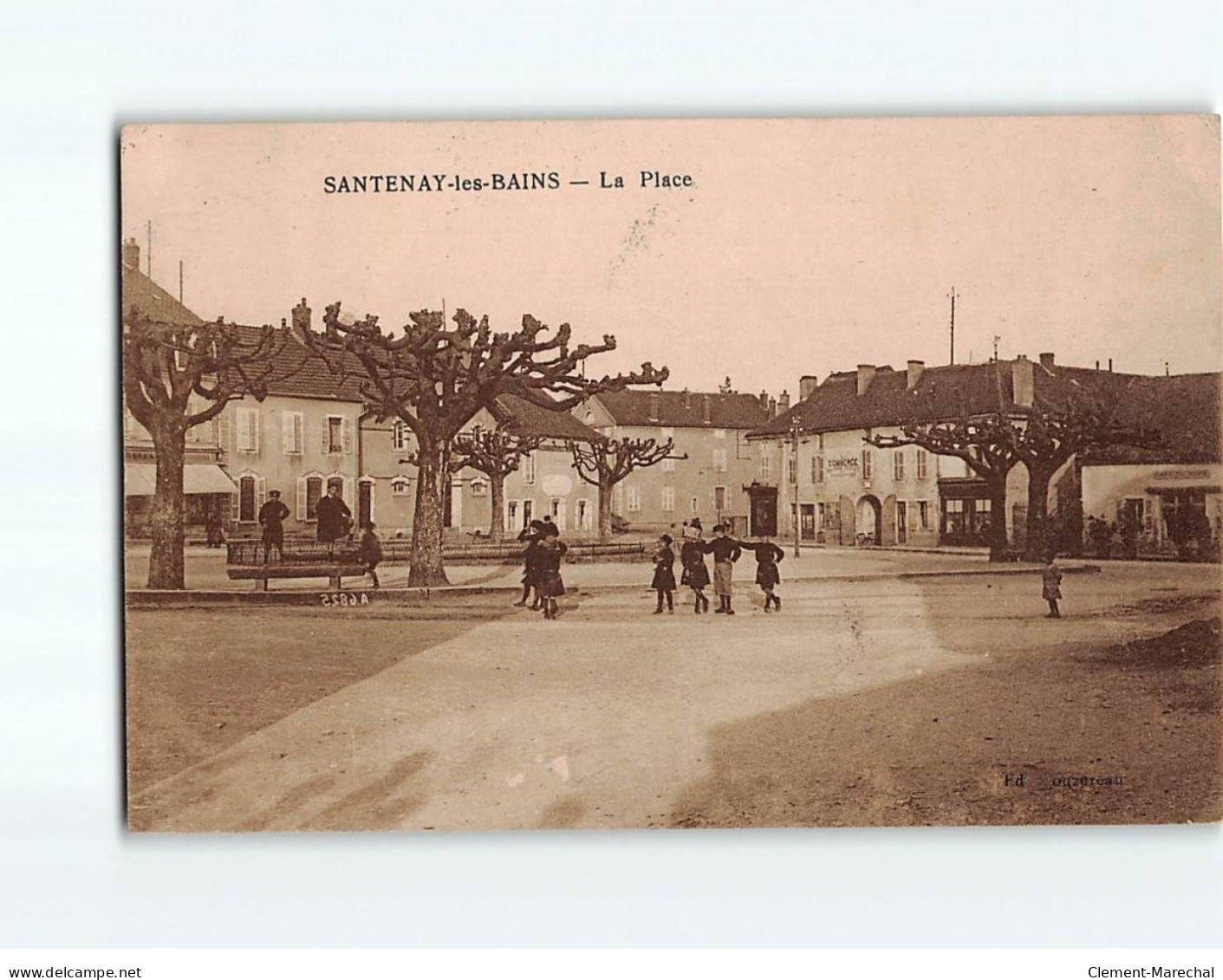 SANTENAY LES BAINS : La Place - état - Other & Unclassified
