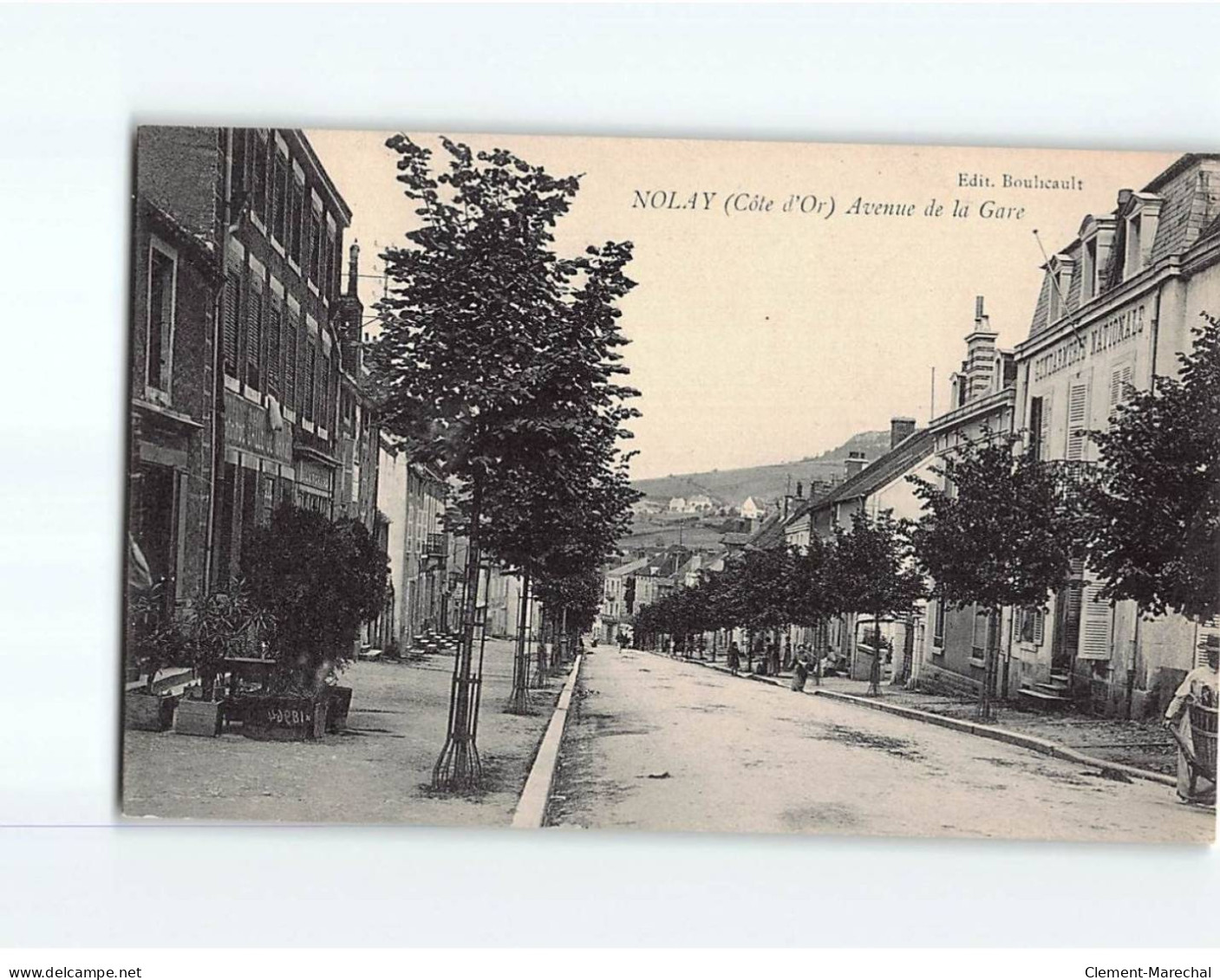 NOLAY : Avenue De La Gare - Très Bon état - Autres & Non Classés