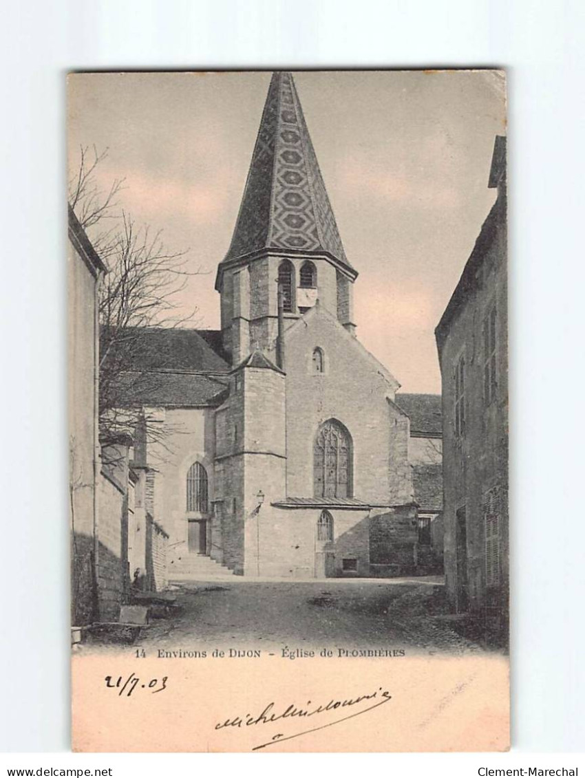 Eglise De PLOMBIERES - état - Other & Unclassified