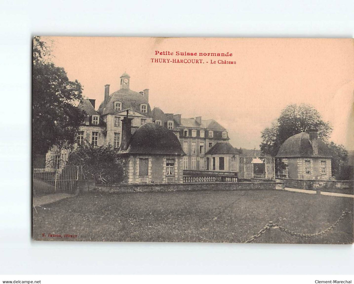 THURY HARCOURT : Le Château - état - Thury Harcourt