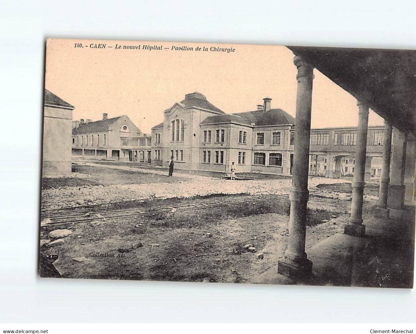 CAEN : Le Nouvel Hôpital, Pavillon De La Chirurgie - état - Caen