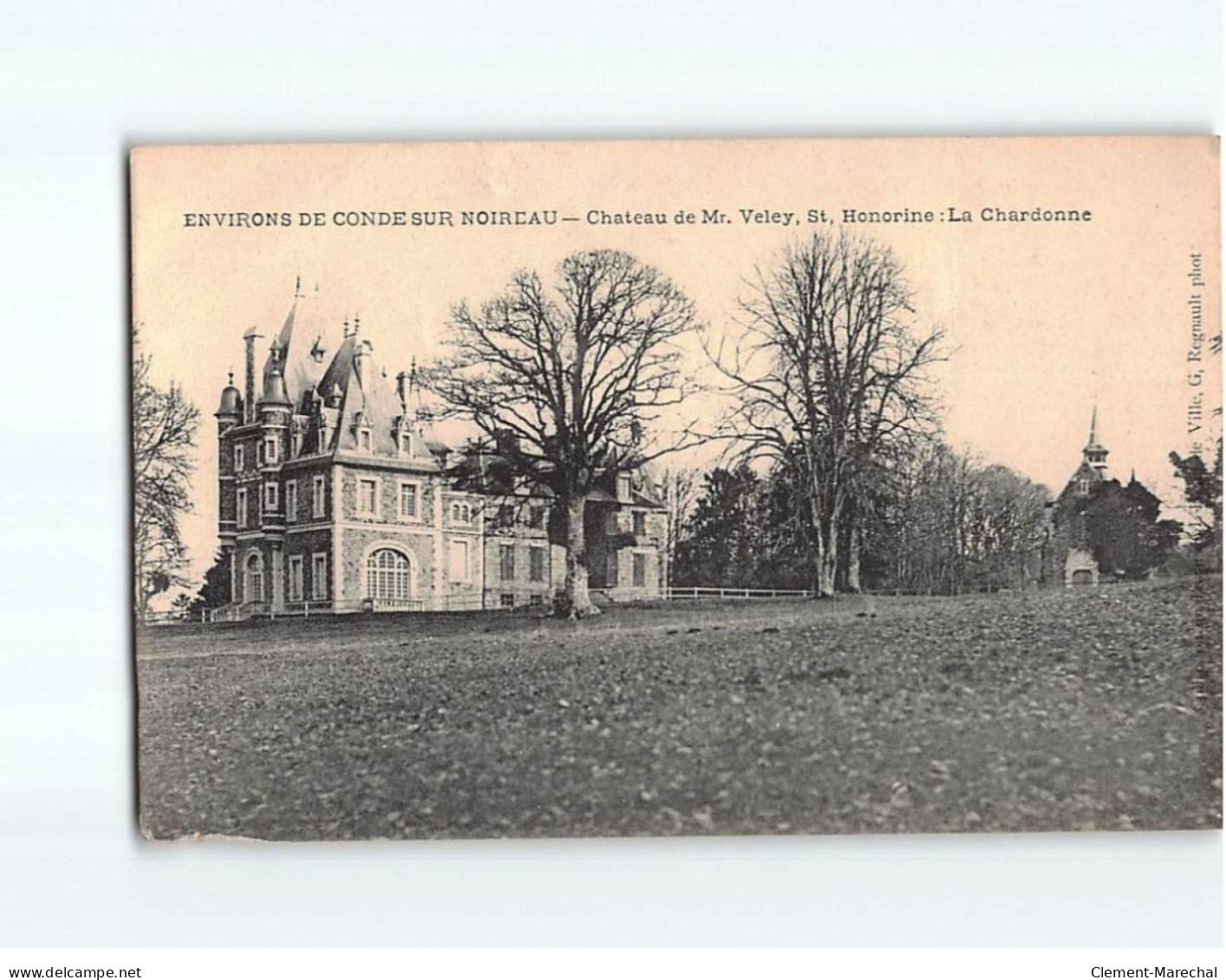 Château De Mr. Veley, Saint-Honorine, La Chardonne - état - Sonstige & Ohne Zuordnung