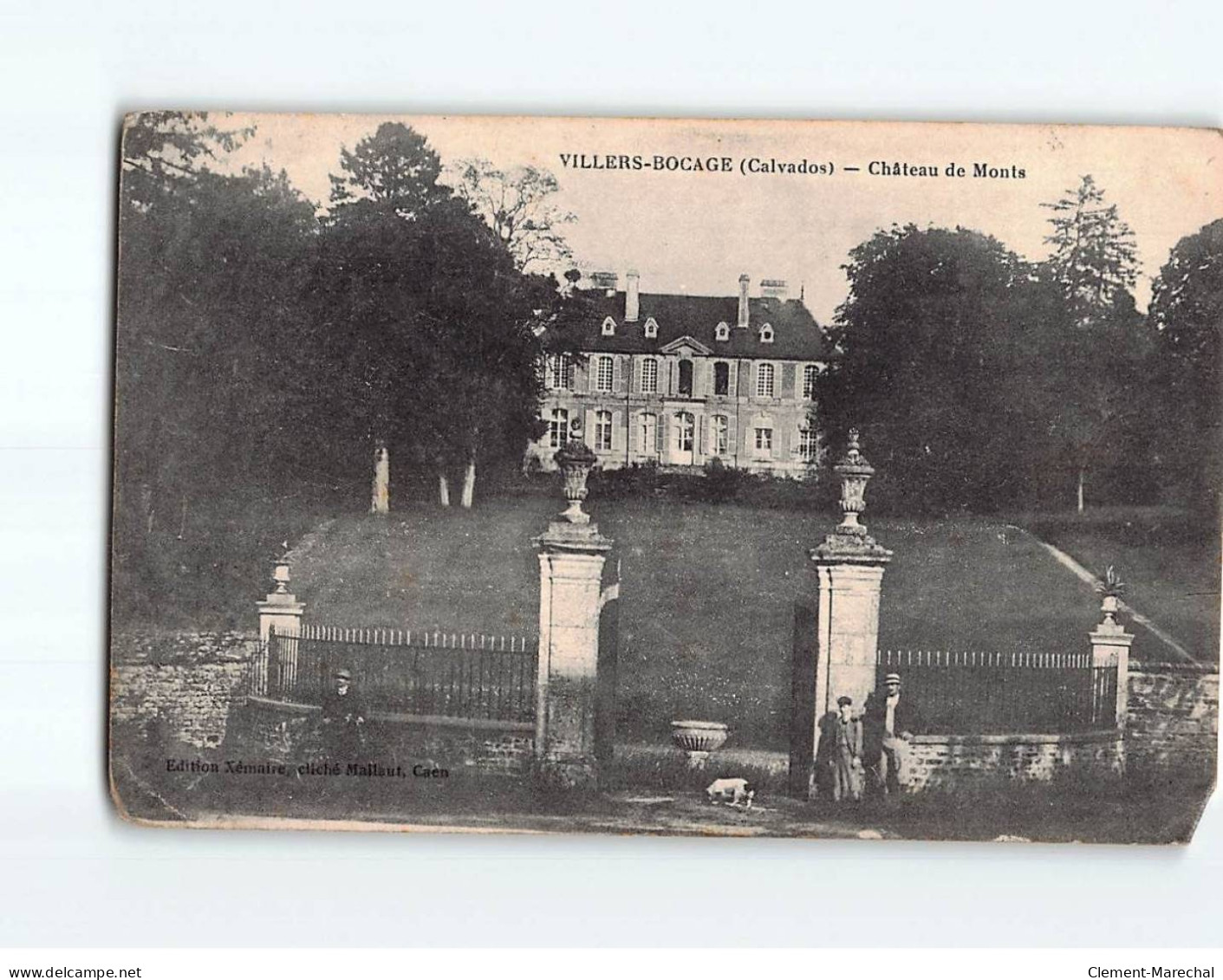 VILLERS BOCAGE : Château De Monts - état - Other & Unclassified
