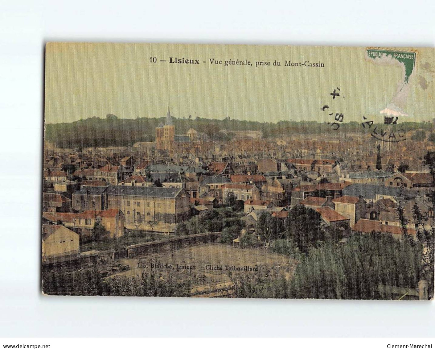 LISIEUX : Vue Générale, Prise Du Mont-Cassin - Très Bon état - Lisieux