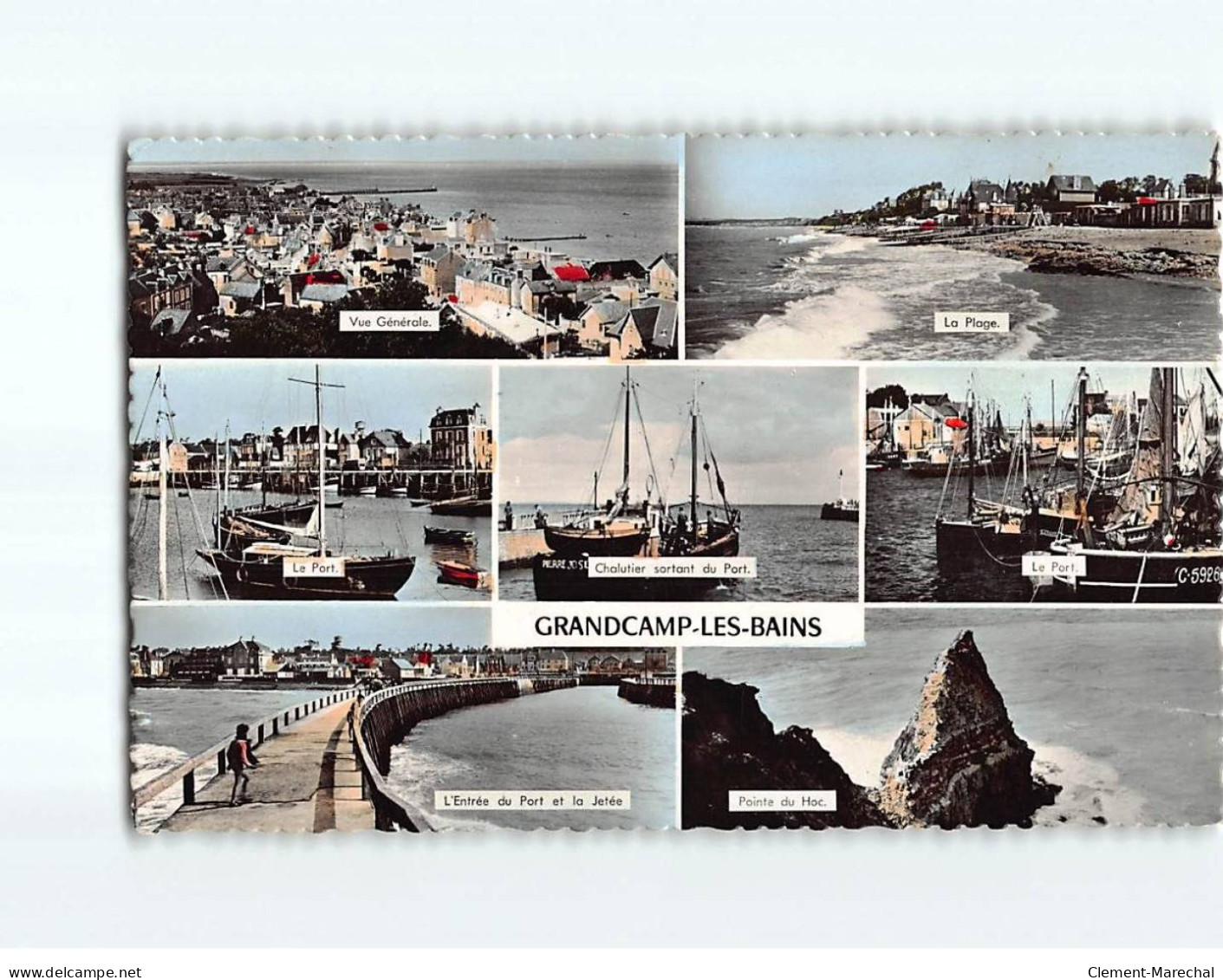 GRANDCAMP LES BAINS : Carte Souvenir - Très Bon état - Other & Unclassified