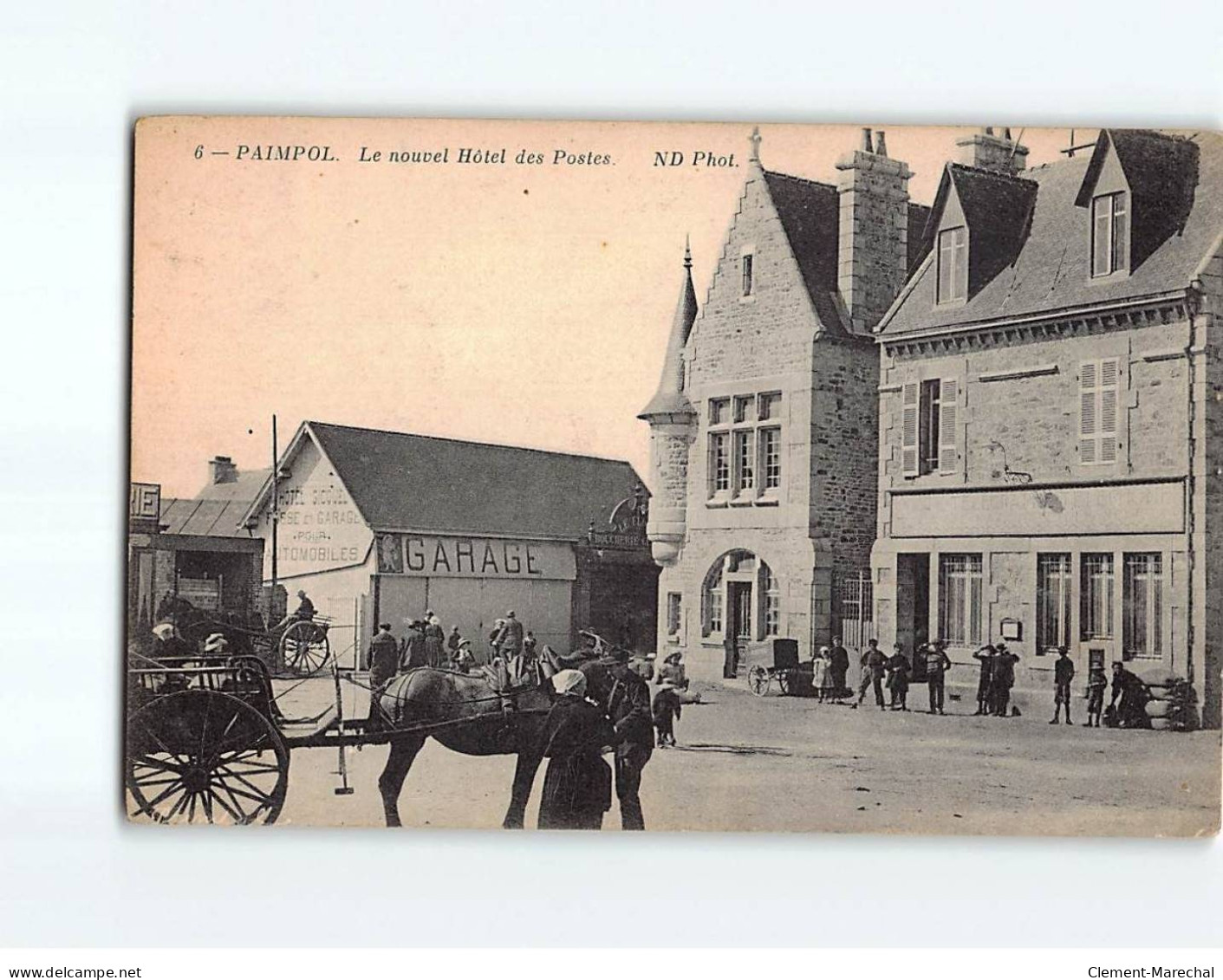 PAIMPOL : Le Nouvel Hôtel Des Postes - Très Bon état - Paimpol