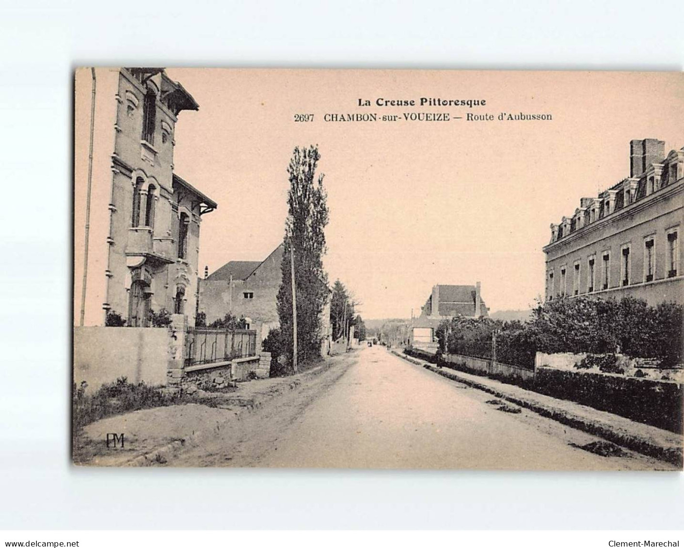 CHAMBON SUR VOUEIZE : Route D'Aubusson - Très Bon état - Chambon Sur Voueize