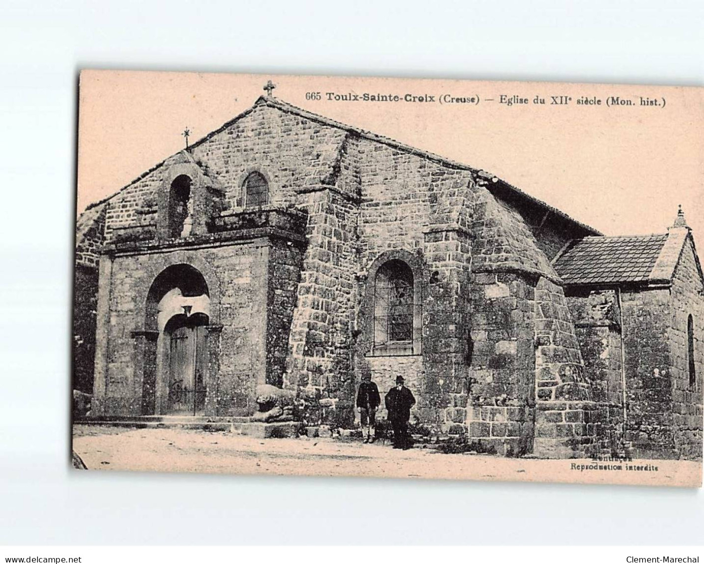 TOULX SAINTE CROIX : Eglise Du XIIe Siècle - Très Bon état - Otros & Sin Clasificación