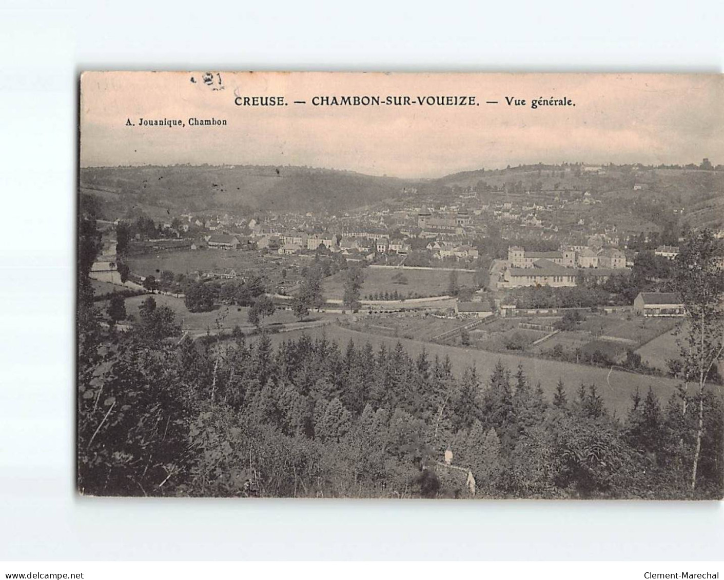 CHAMBON SUR VOUEIZE : Vue Générale - Très Bon état - Chambon Sur Voueize