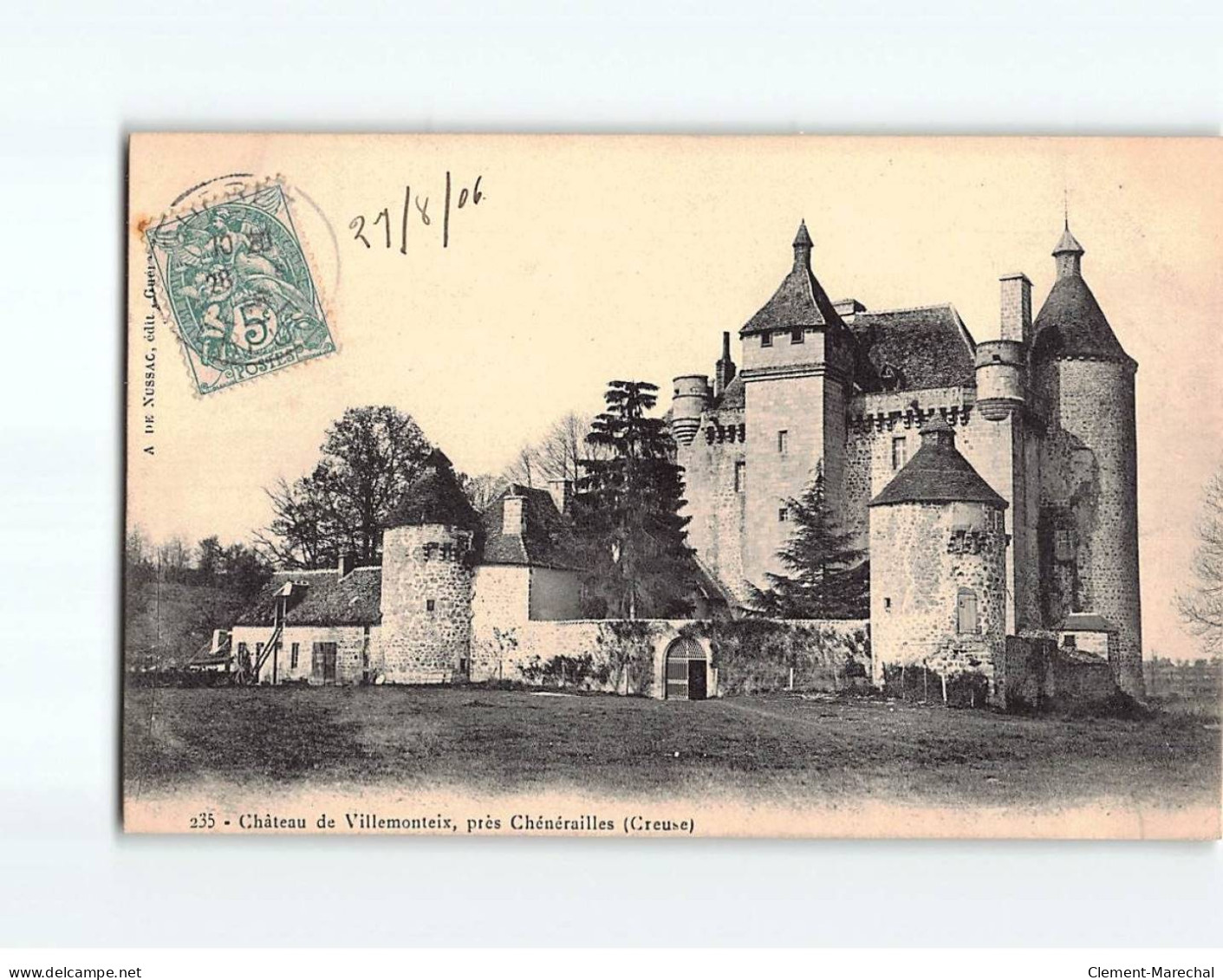 Château De Villemonteix, Près Chénérailles - Très Bon état - Sonstige & Ohne Zuordnung