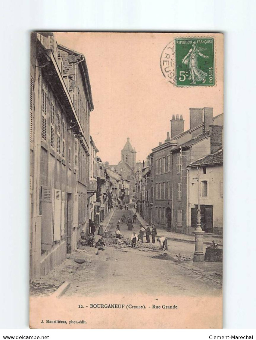 BOURGANEUF : Rue Grande - Très Bon état - Bourganeuf