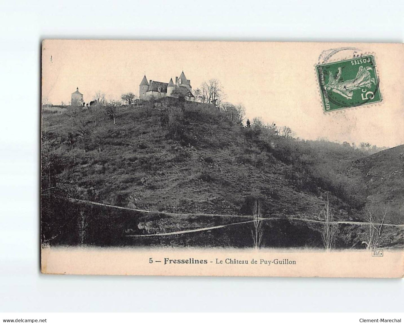 FRESSELINES : Le Château De Puy-Guillon - Très Bon état - Altri & Non Classificati