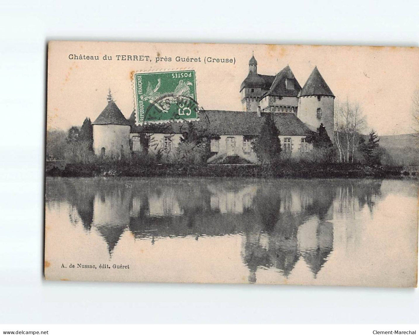 Château Du Terret, Près Guéret - état - Other & Unclassified
