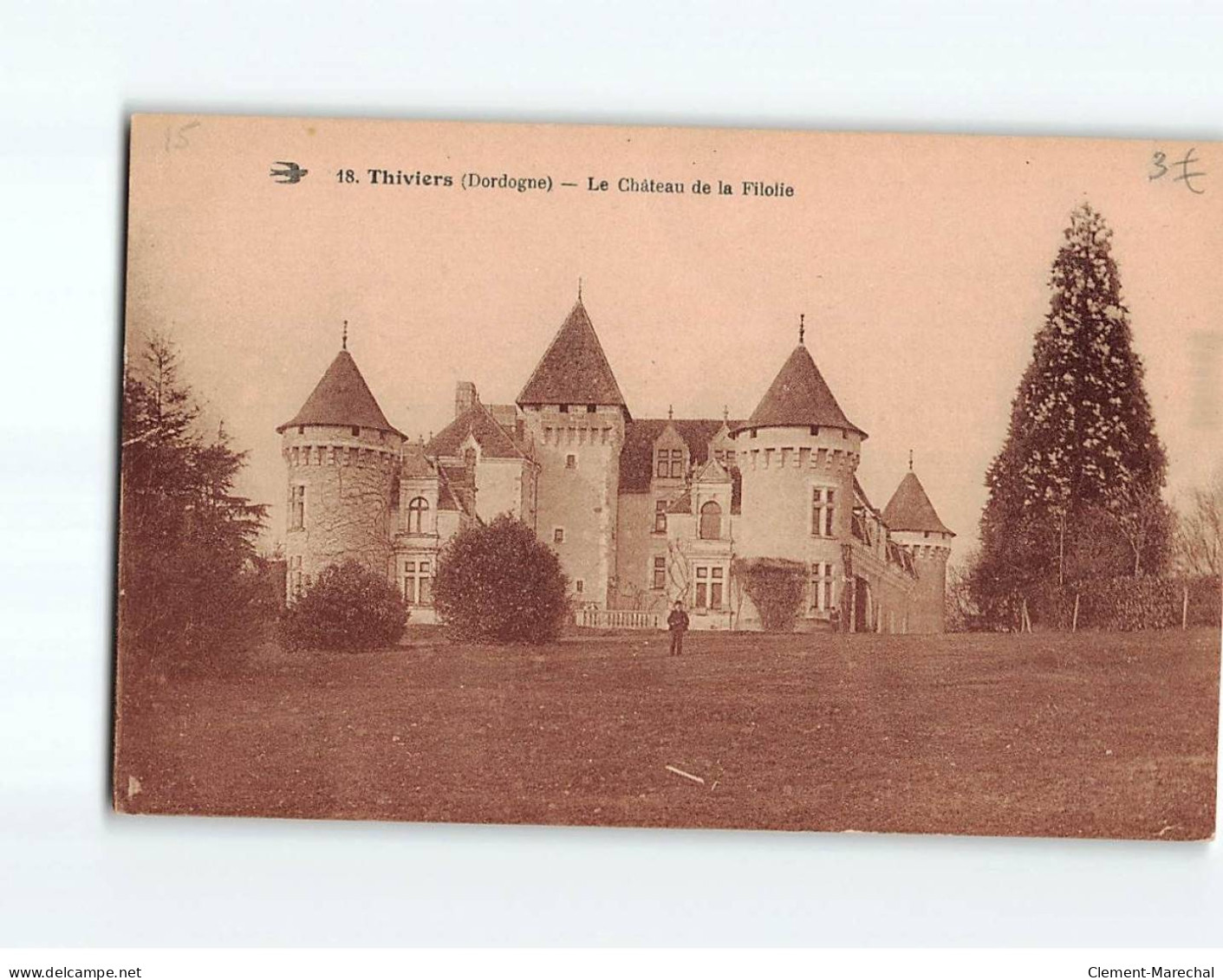 THIVIERS : Le Château De La Filolie - état - Thiviers