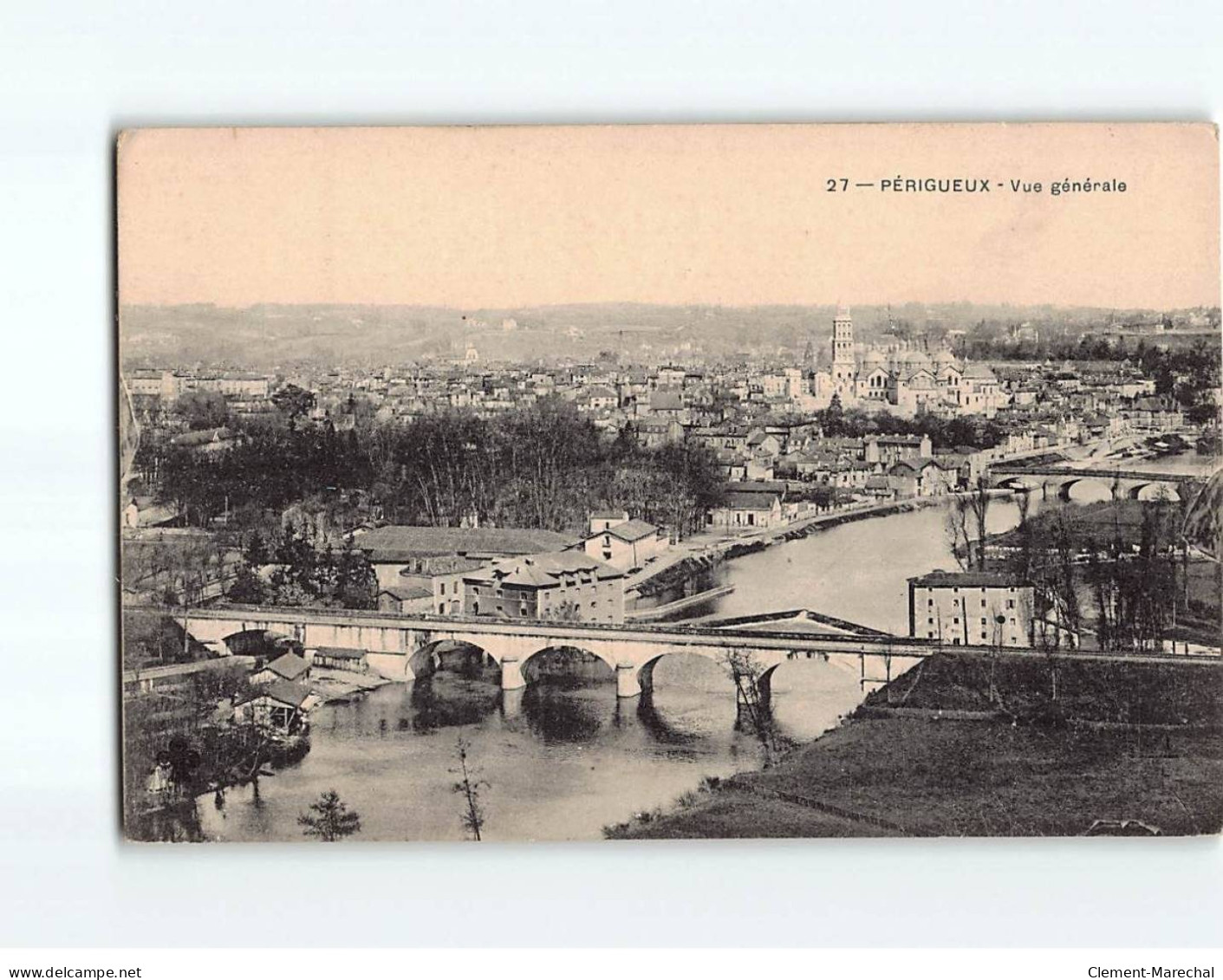 PERIGUEUX : Vue Générale - état - Périgueux