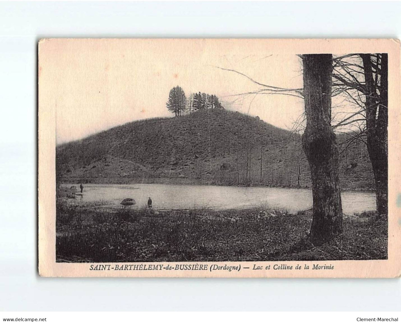 SAINT BARTHELEMY DE BUSSIERE : Lac Et Colline De La Morinie - état - Andere & Zonder Classificatie