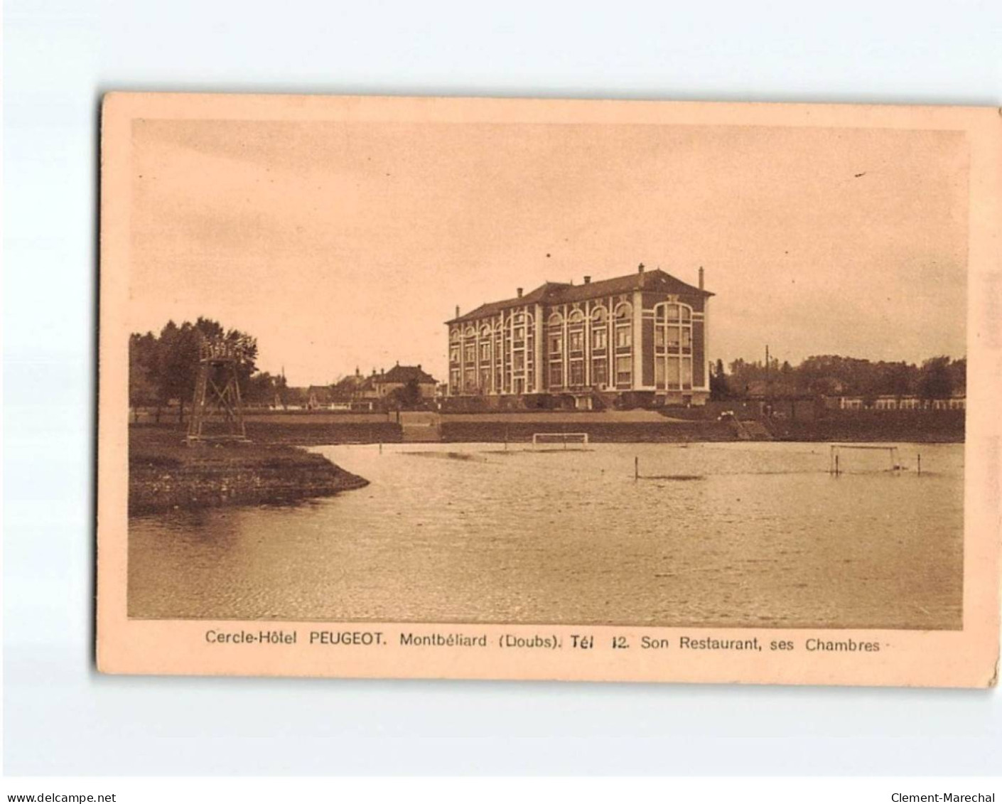 MONTBELIARD : Cercle-Hôtel Peugeot - état - Montbéliard