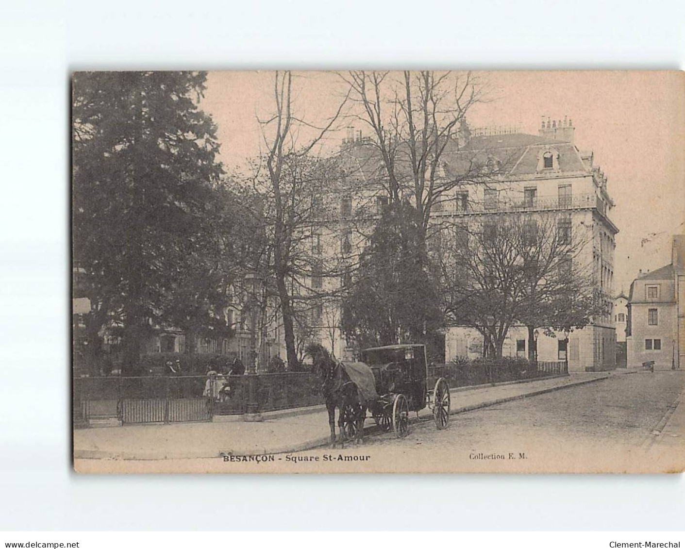 BESANCON : Square Saint-Amour - état - Besancon