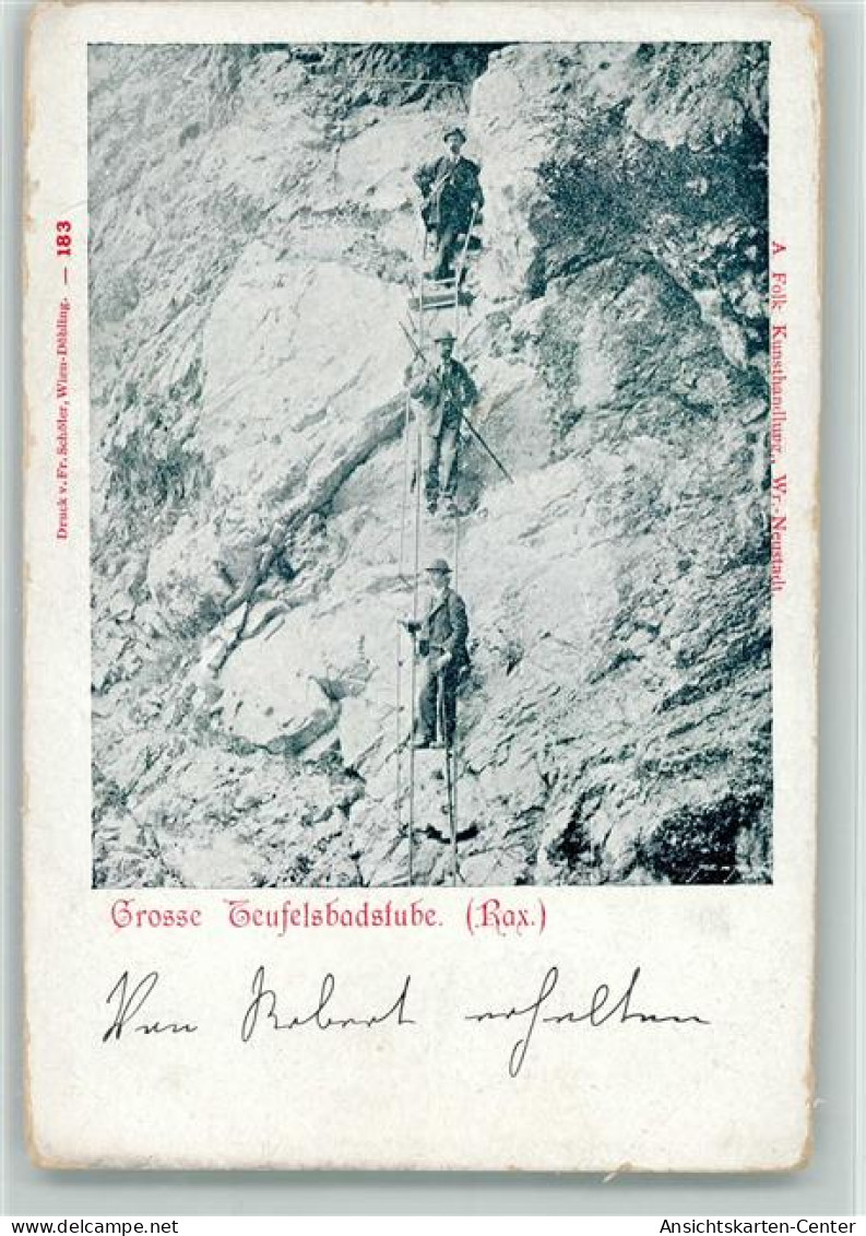 12076709 - Bergsteiger Grosse Teufelsbadstube 1898 AK - Alpinisme