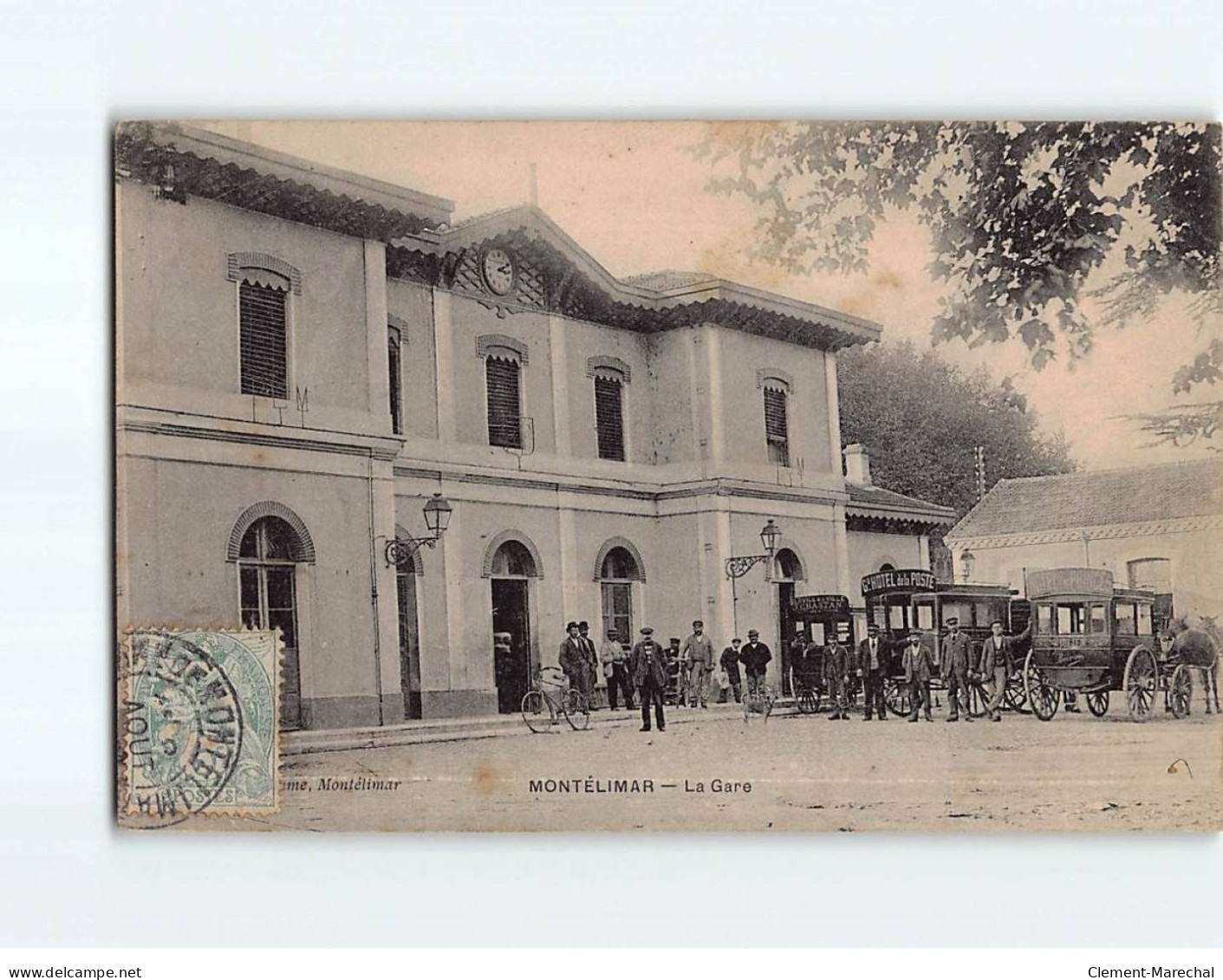 MONTELIMAR : La Gare - état - Montelimar