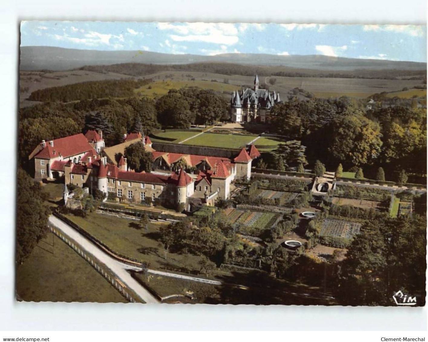 ROUGEMONT : Vue Aérienne, Le Château De Bournel - état - Andere & Zonder Classificatie