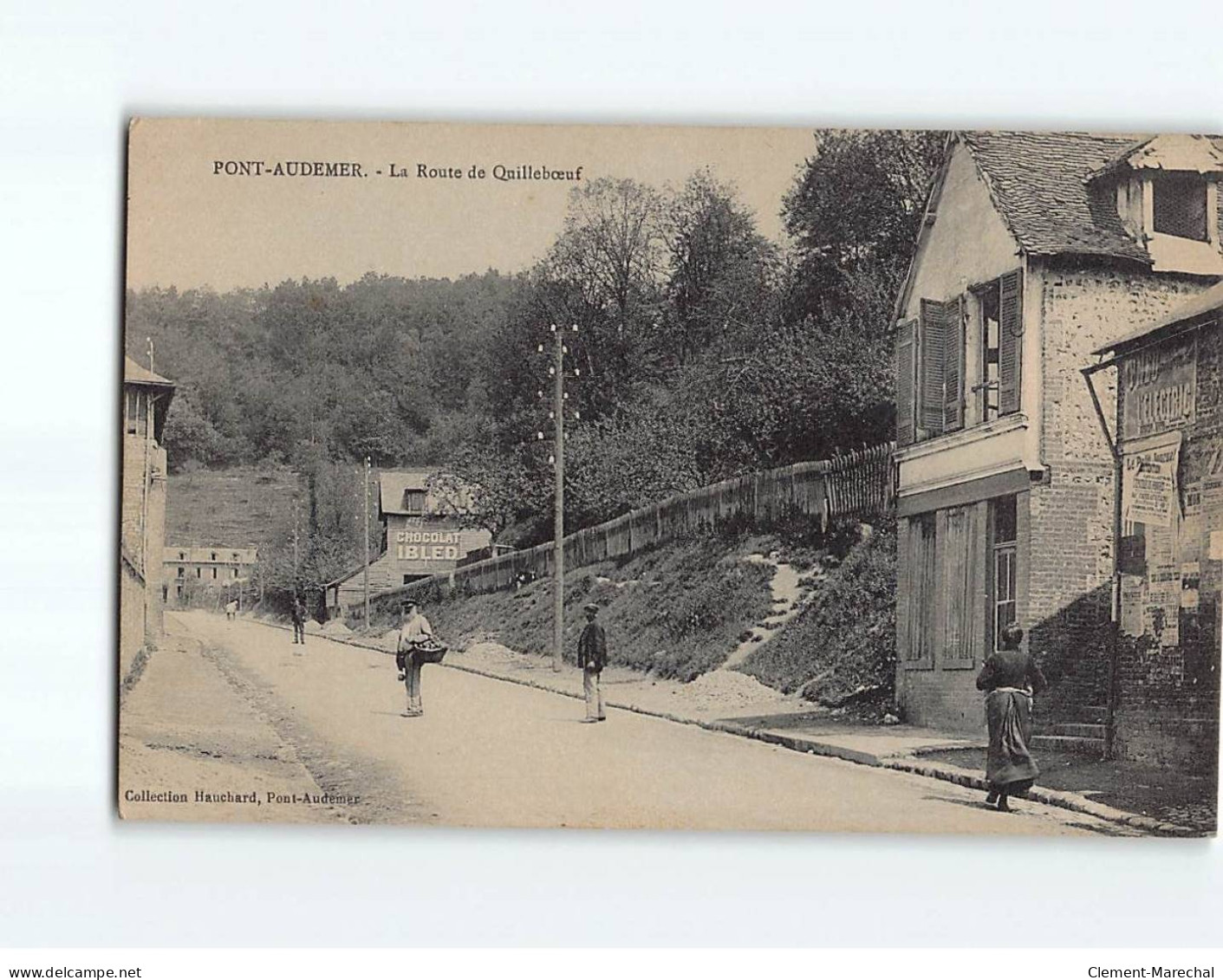 PONT AUDEMER : La Route De Quilleboeuf - état - Pont Audemer