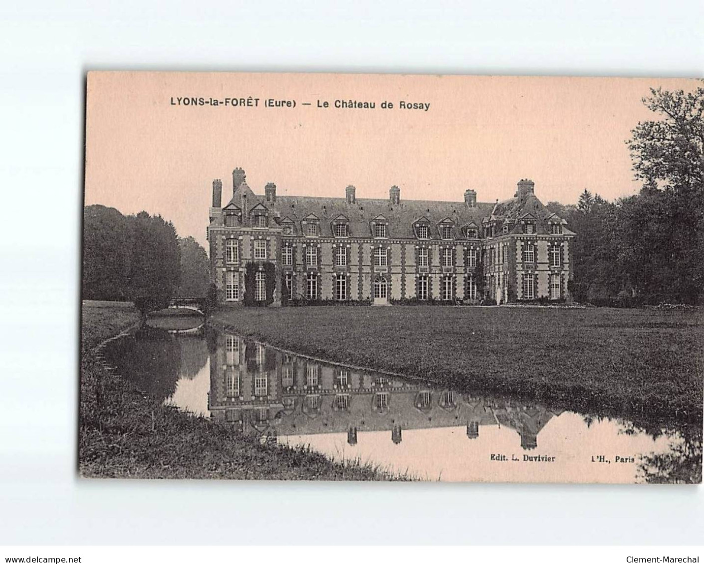 LYONS LA FORET : Le Château De Rosay - Très Bon état - Lyons-la-Forêt
