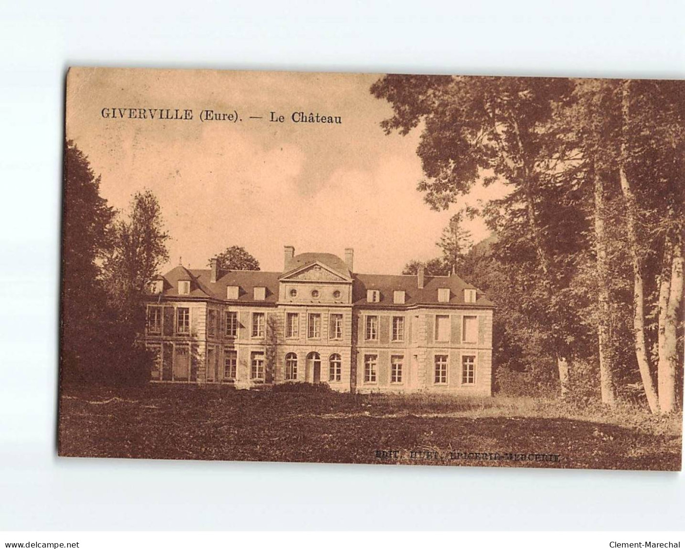 GIVERVILLE : Le Château - état - Otros & Sin Clasificación