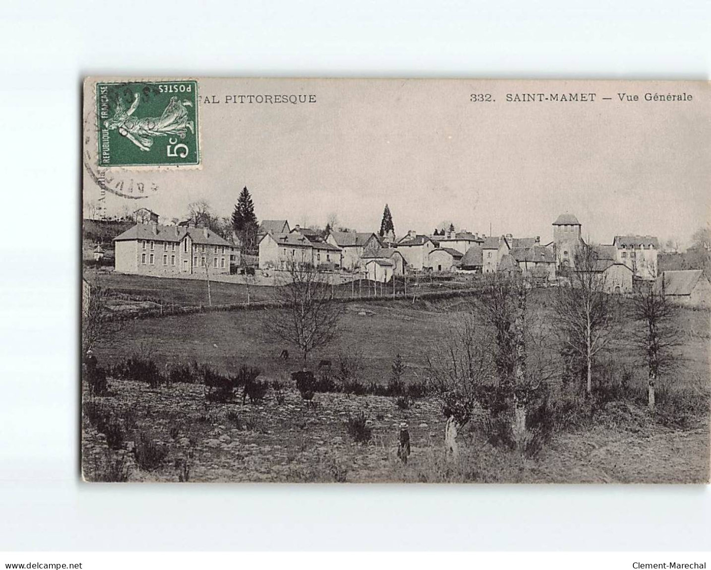 SAINT MAMET :Vue Générale - Très Bon état - Saint-Mamet-la-Salvetat