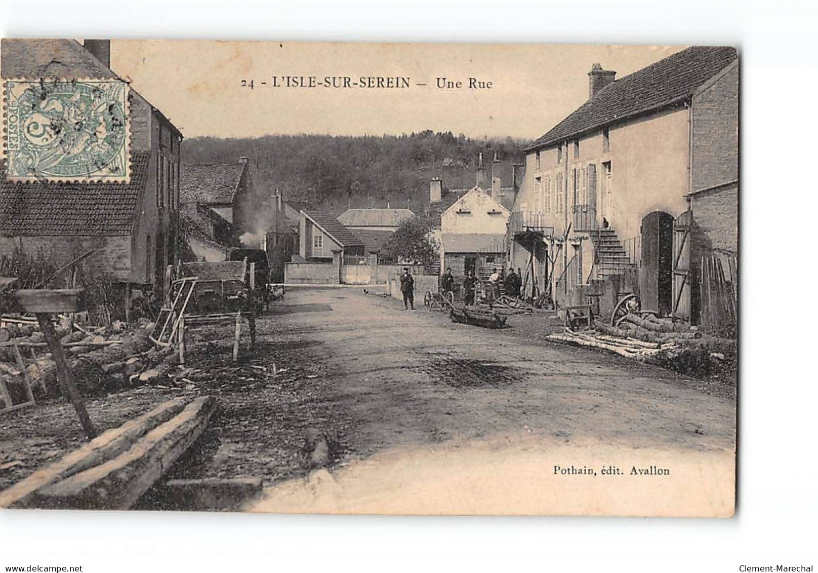 L'ISLE SUR SEREIN - Une Rue - Très Bon état - L'Isle Sur Serein