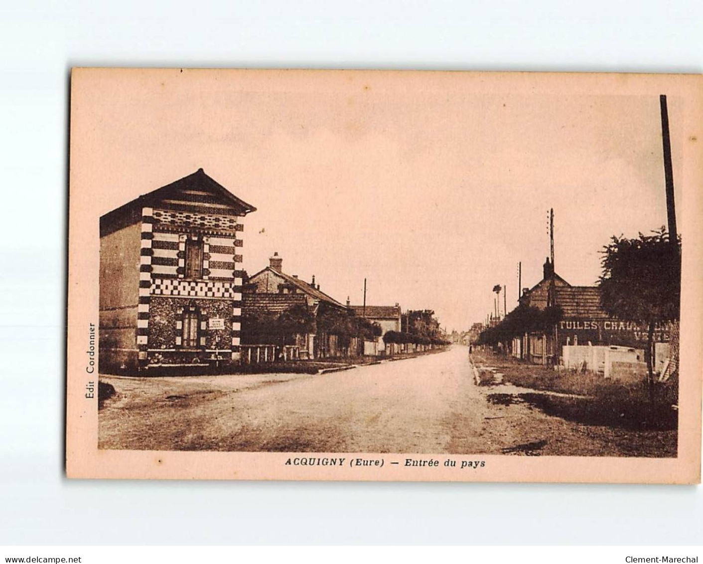 ACQUIGNY : Entrée Du Pays - Très Bon état - Acquigny