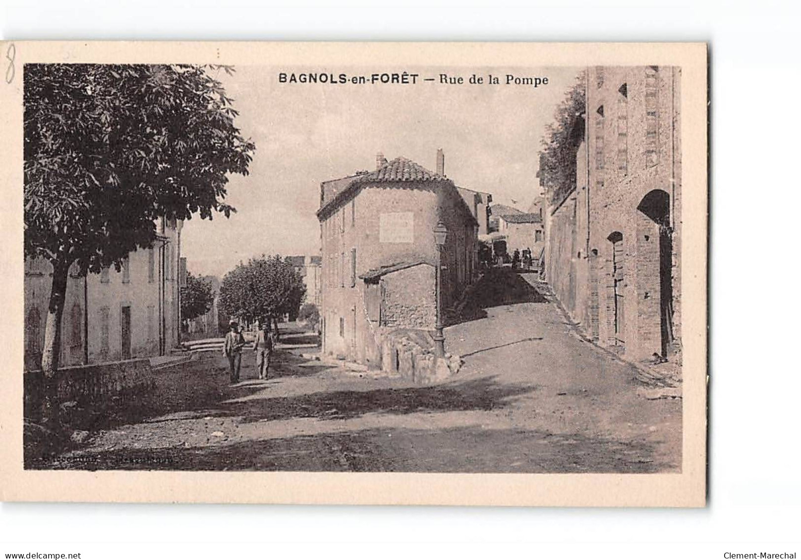 BAGNOLS EN FORET - Rue De La Pompe - Très Bon état - Autres & Non Classés