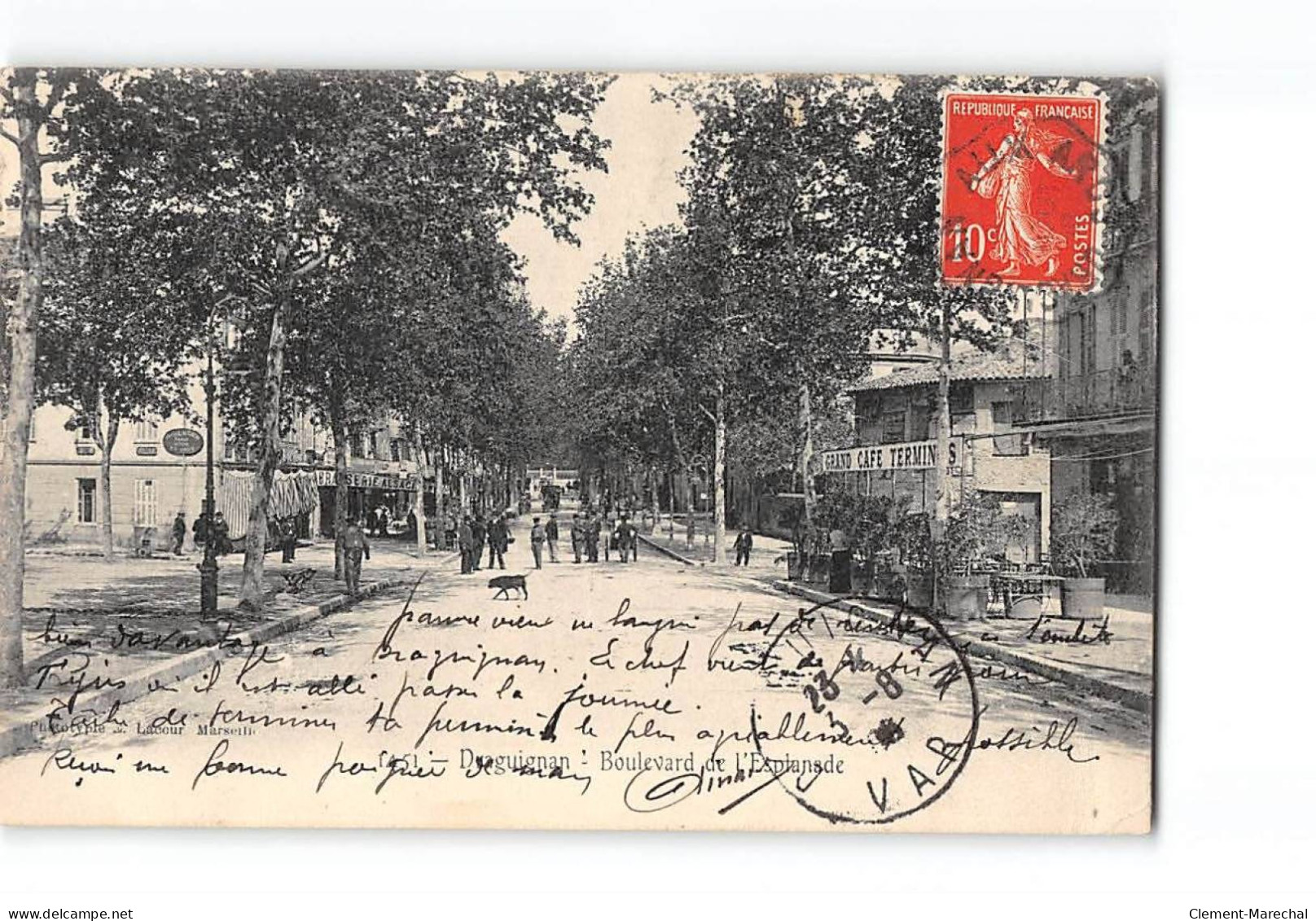 DRAGUIGNAN - Boulevard De L'Esplanade - état - Draguignan