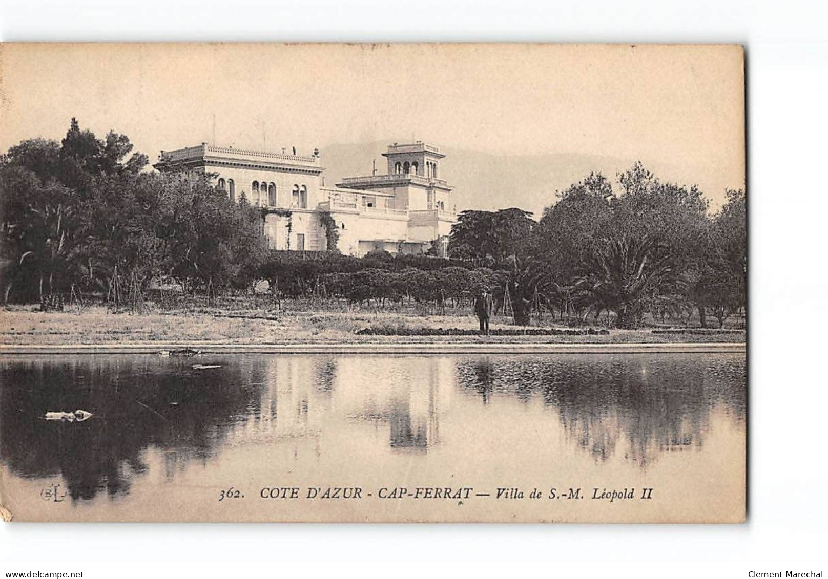 CAP FERRAT - Villa De S. M. Léopold II - Très Bon état - Saint-Jean-Cap-Ferrat