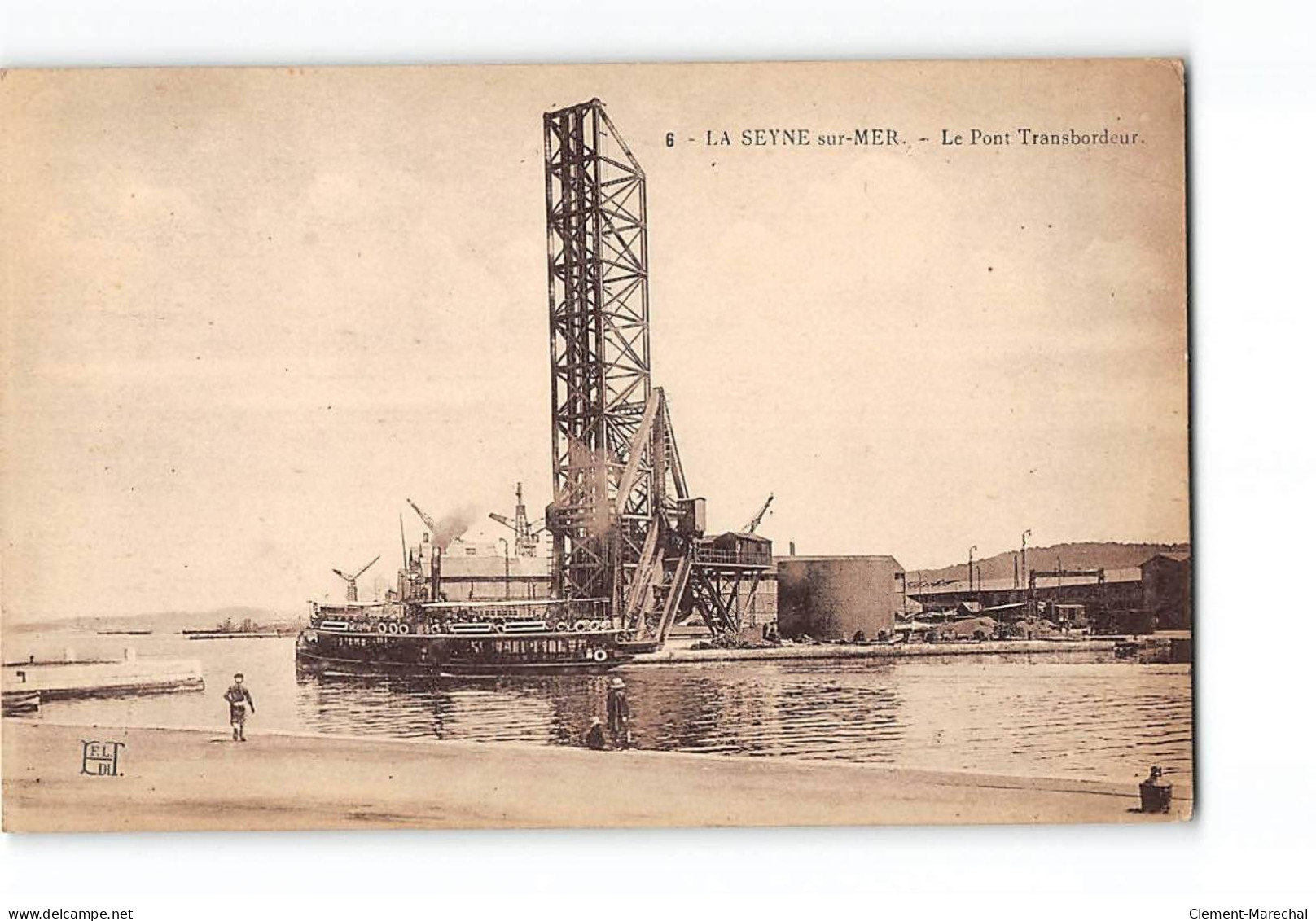 LA SEYNE SUR MER - Le Pont Transbordeur - Très Bon état - La Seyne-sur-Mer