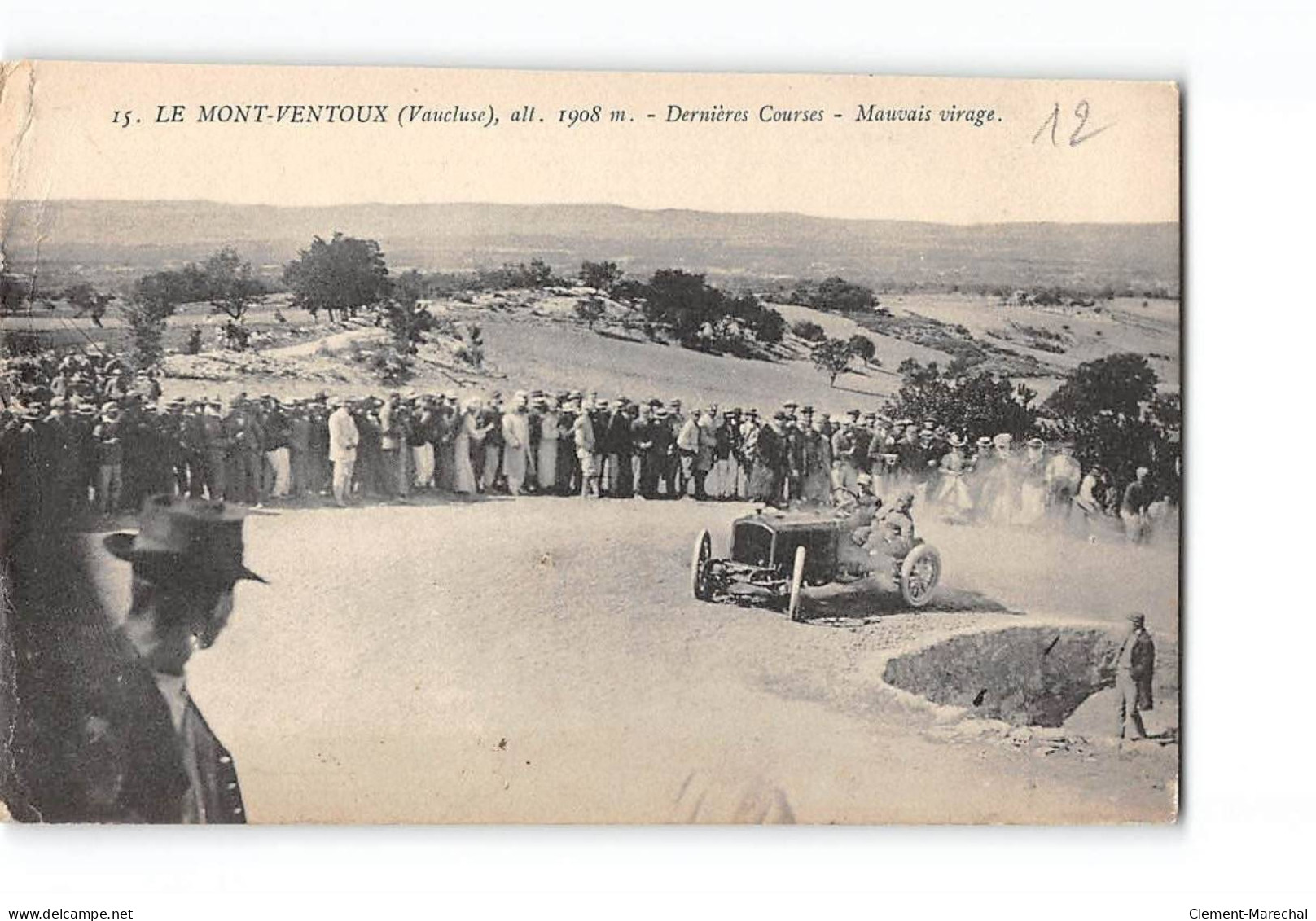 LE MONT VENTOUX - Dernières Courses - Mauvais Virage - état - Sonstige & Ohne Zuordnung