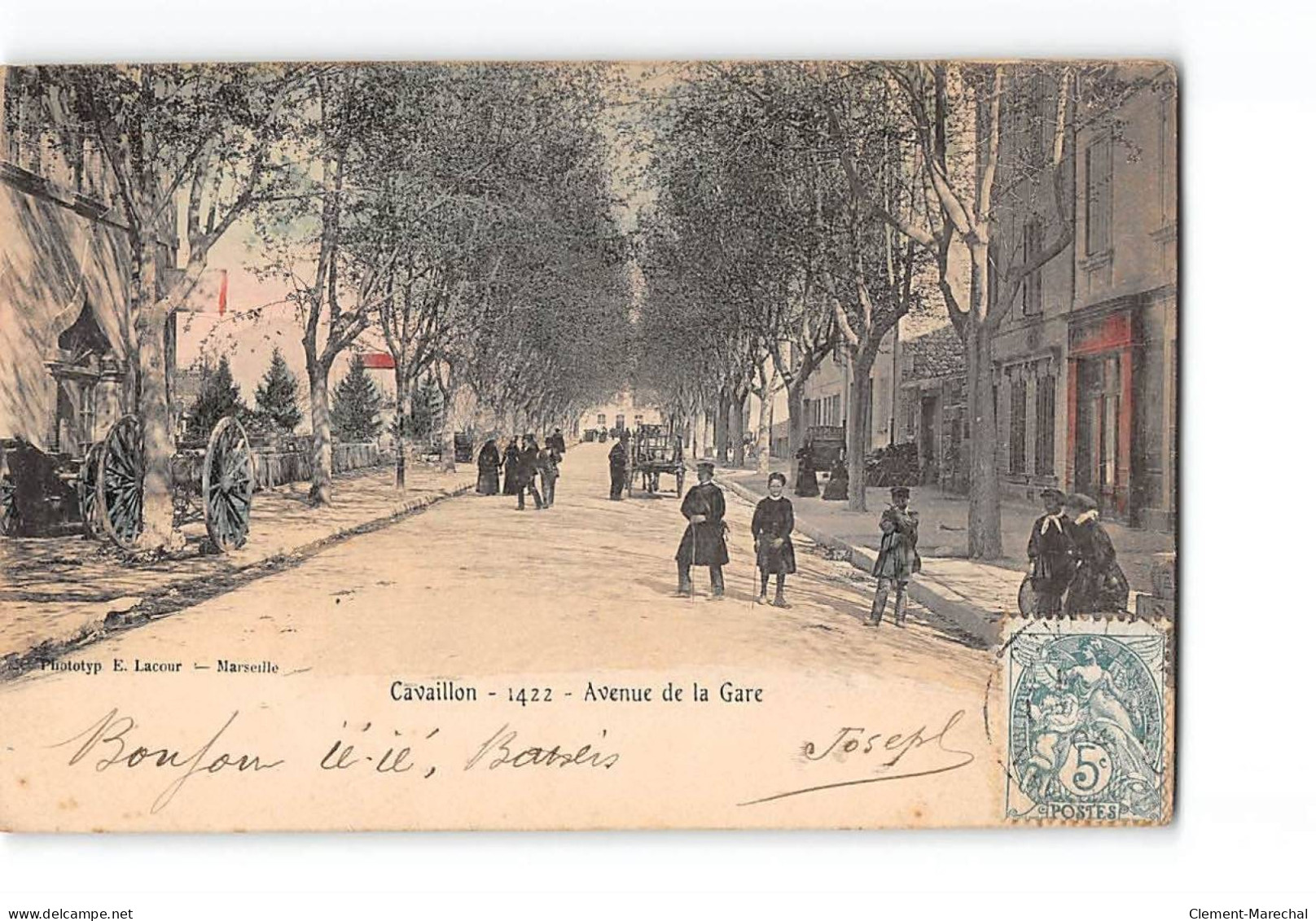 CAVAILLON - Avenue De La Gare - Très Bon état - Cavaillon