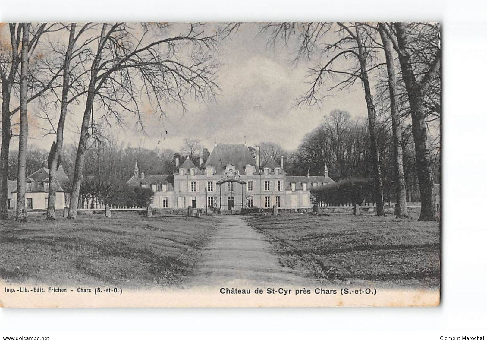 Château De SAINT CYR Près CHARS - Très Bon état - Saint-Cyr-sur-Mer