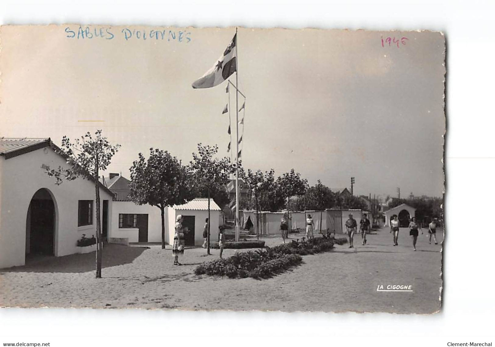 LES SABLES D'OLONNE - Terrain De Camping Du TCF - Très Bon état - Sables D'Olonne