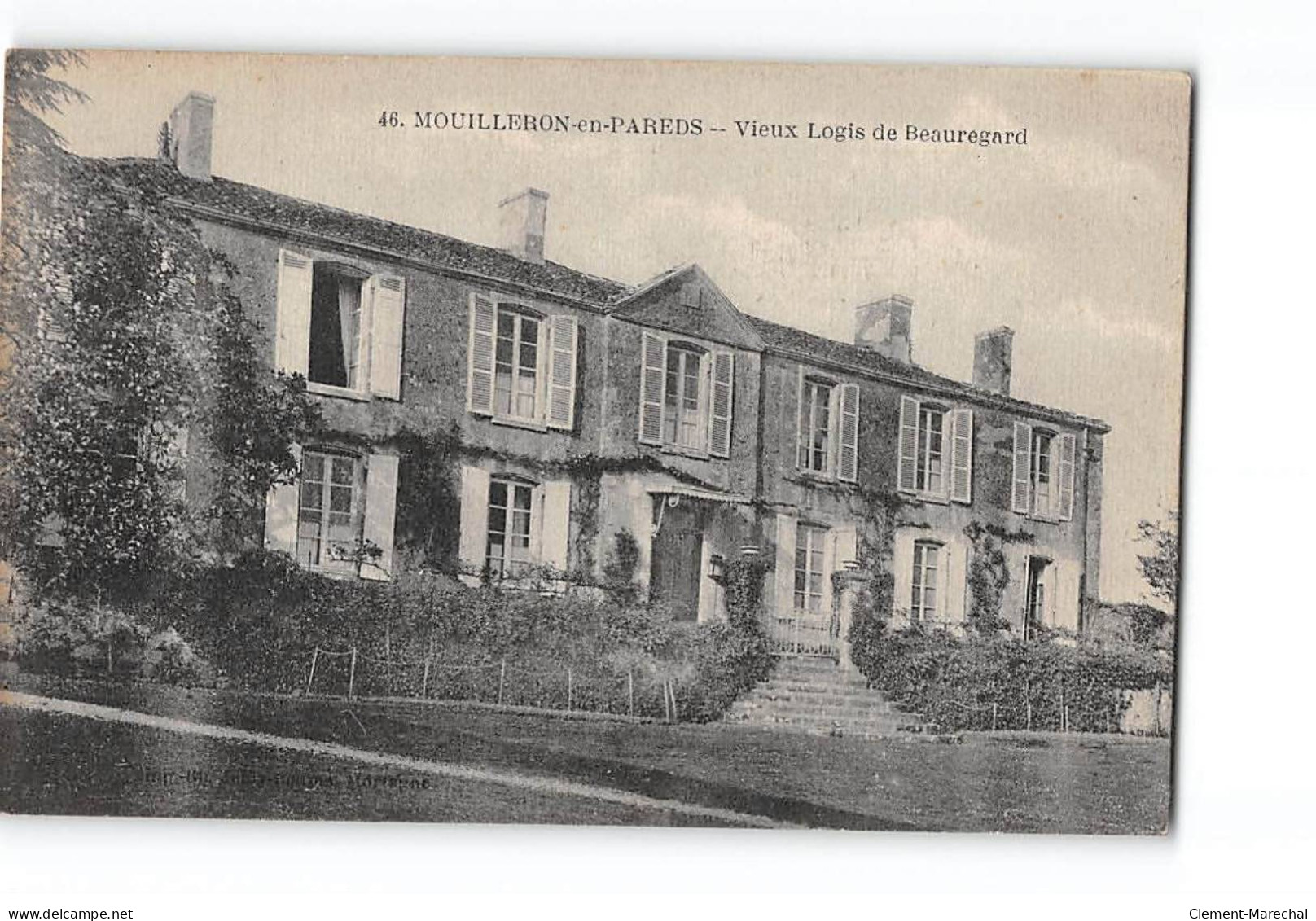 MOUILLERON EN PAREDS - Vieux Logis De Beauregard - Très Bon état - Mouilleron En Pareds