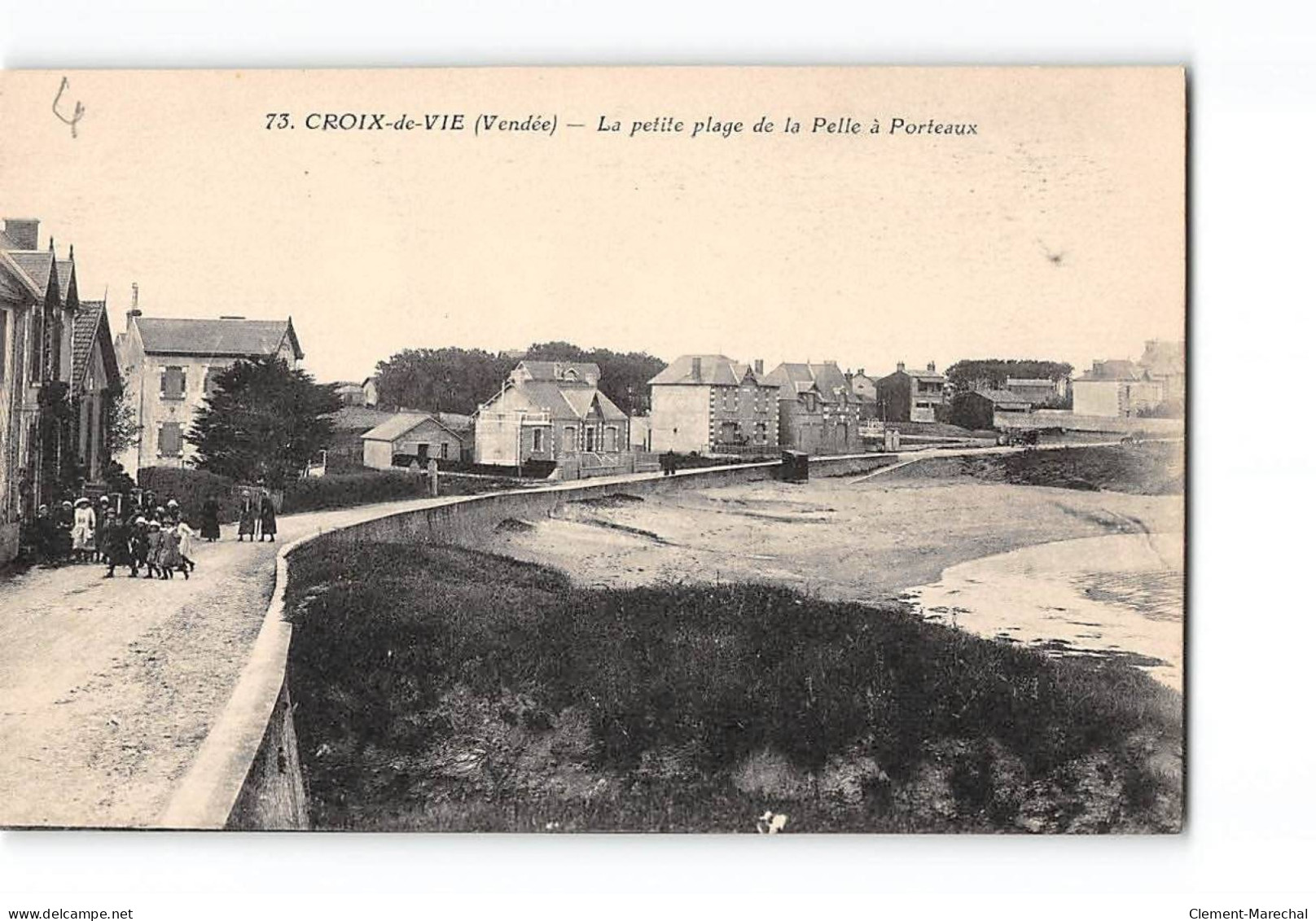 CROIX DE VIE - La Petite Plage De La Pelle à Porteaux - Très Bon état - Saint Gilles Croix De Vie