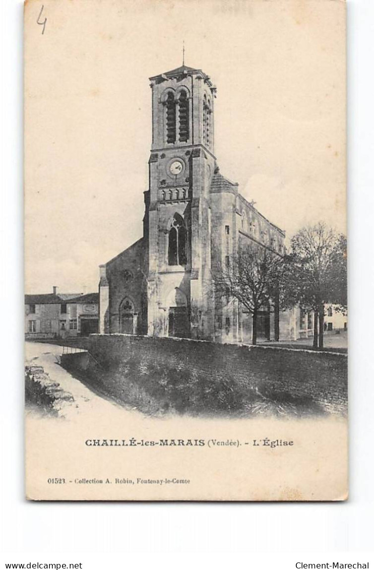 CHAILLE LES MARAIS - L'Eglise - Très Bon état - Chaille Les Marais