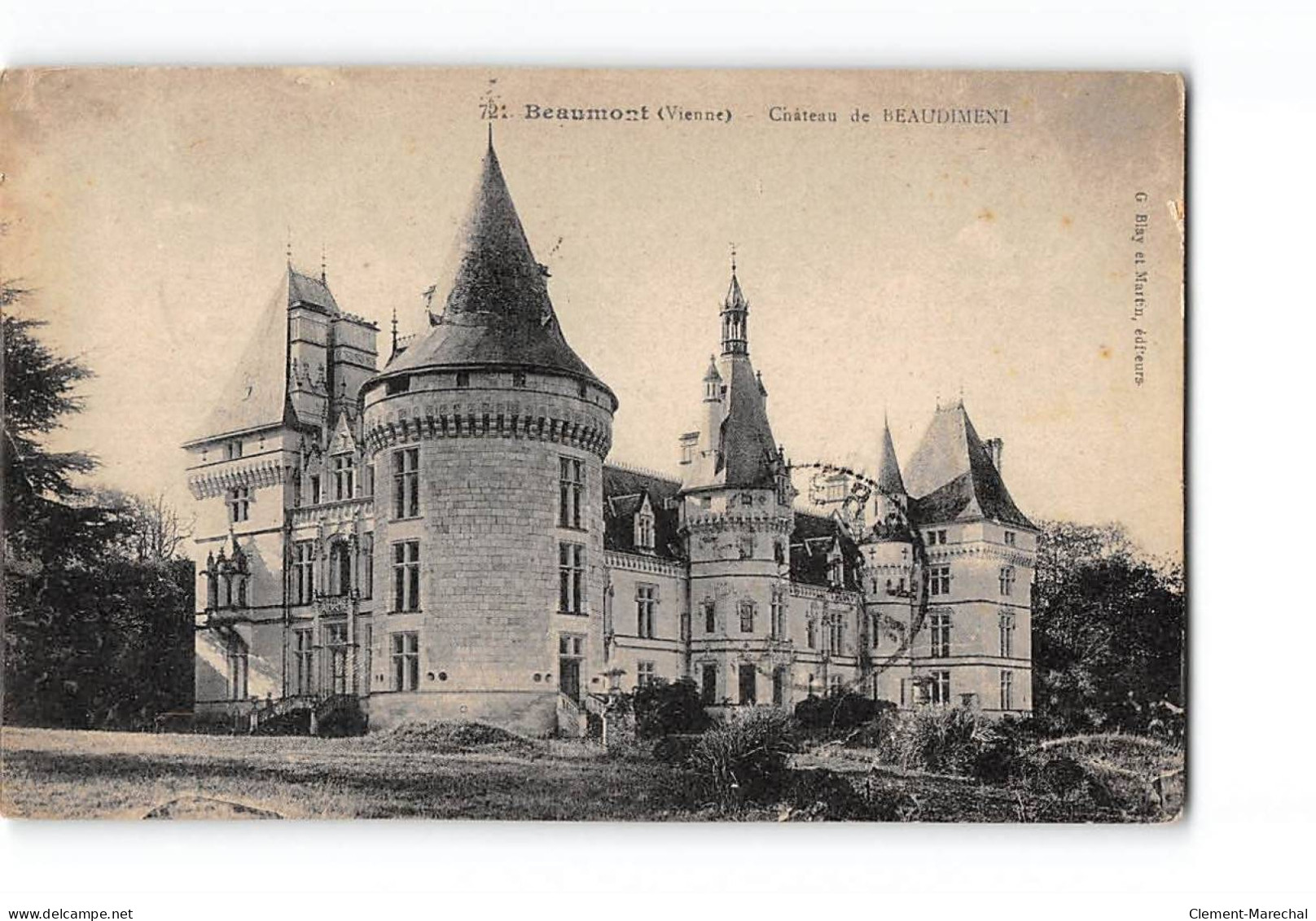 BEAUMONT - Château De Beaudiment - état - Andere & Zonder Classificatie